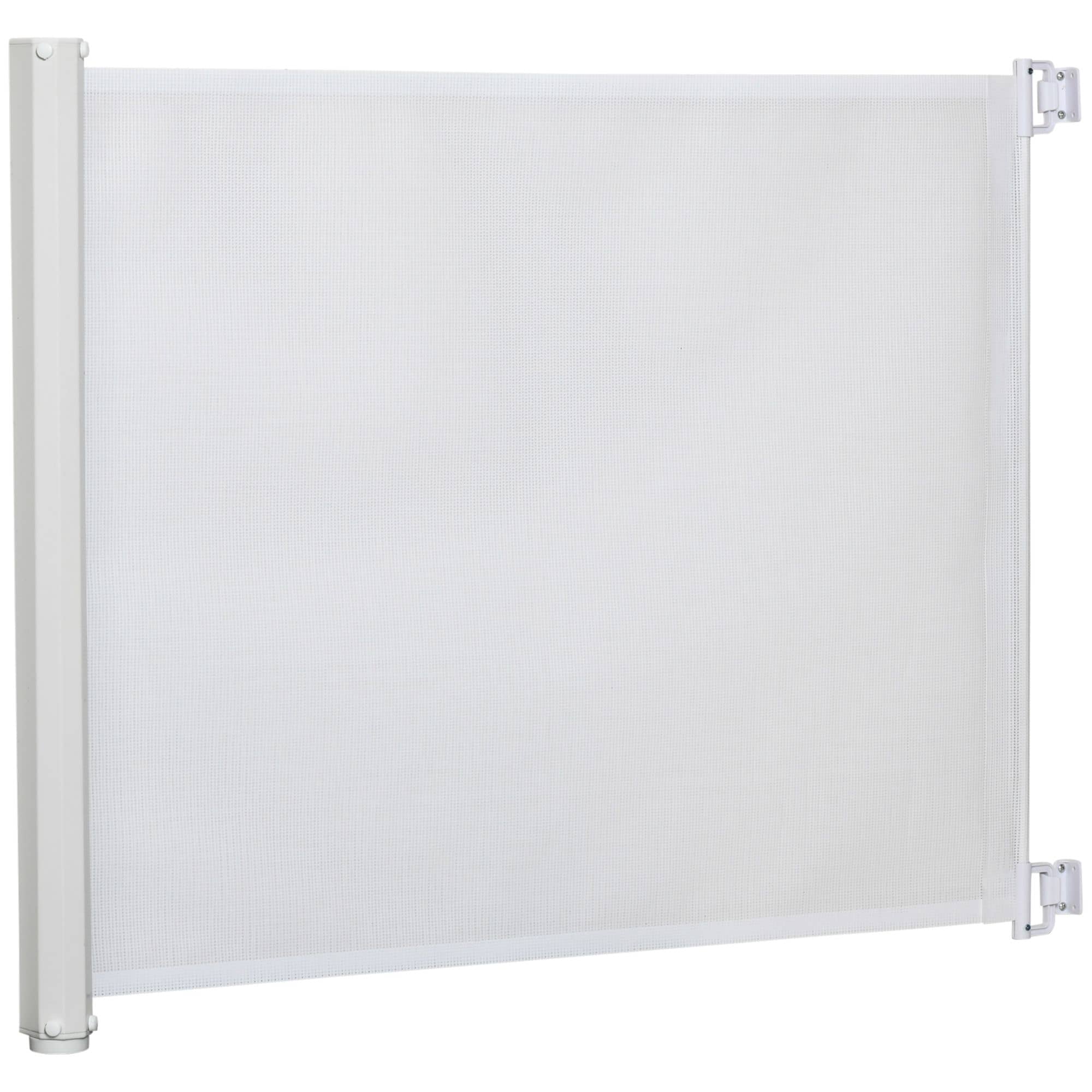 4goodz Uitschuifbaar Traphek 115x82,5 cm voor Huisdieren - Wit