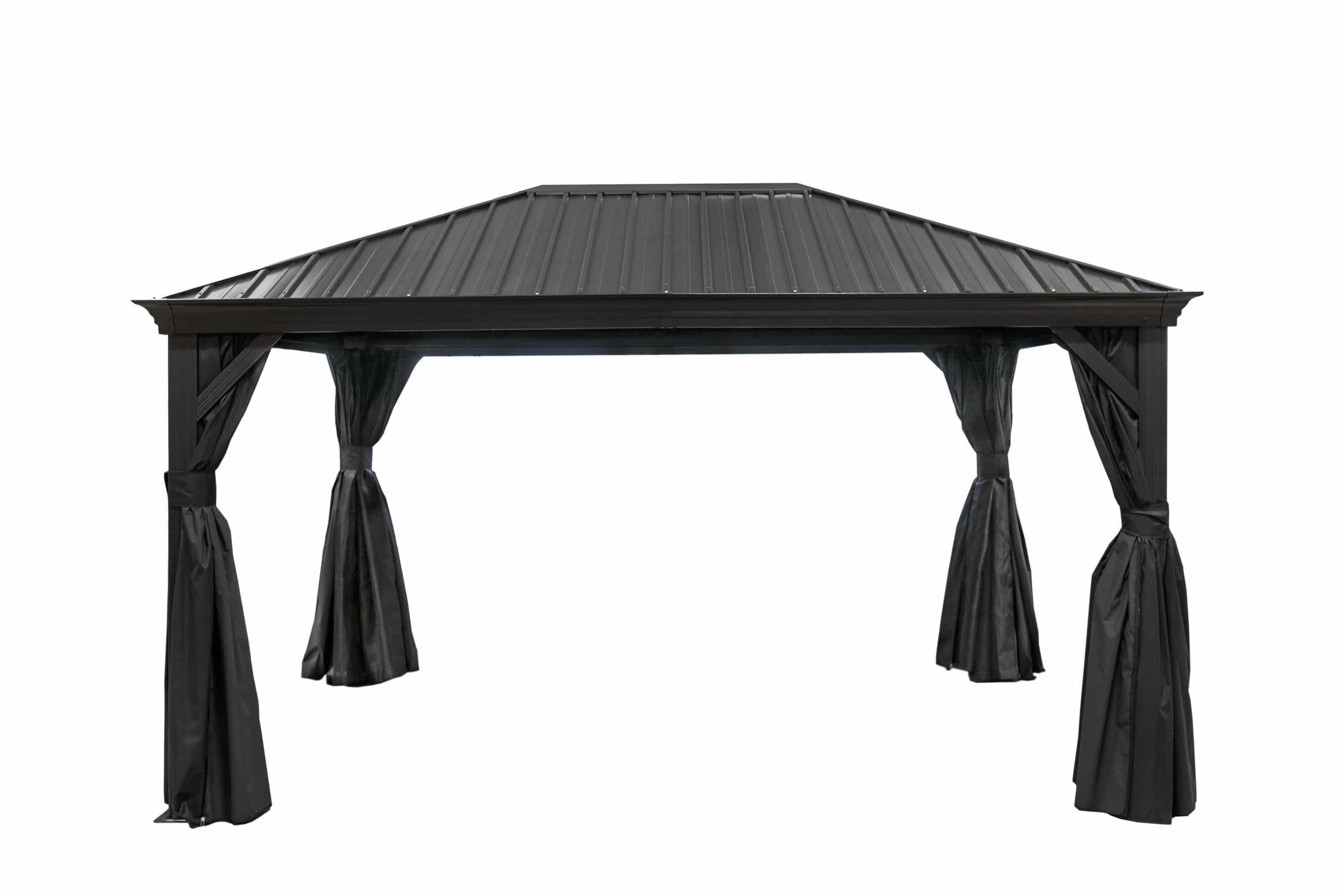 Sojag Aluminium paviljoen Marsala 1014 met klamboe 298x423x278 cm - Antraciet