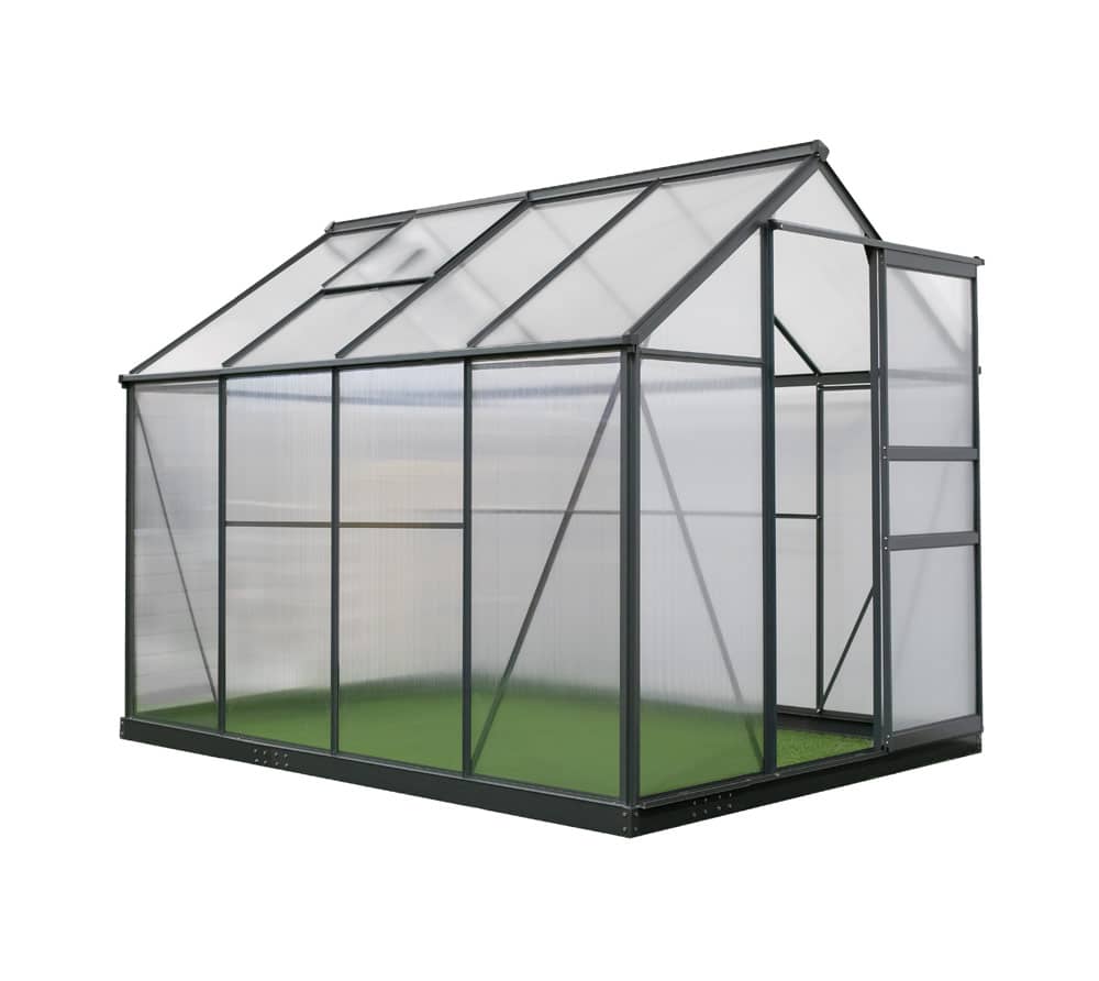 Westmann Aluminium kas Flora 66 | Antraciet | 192x192x202cm