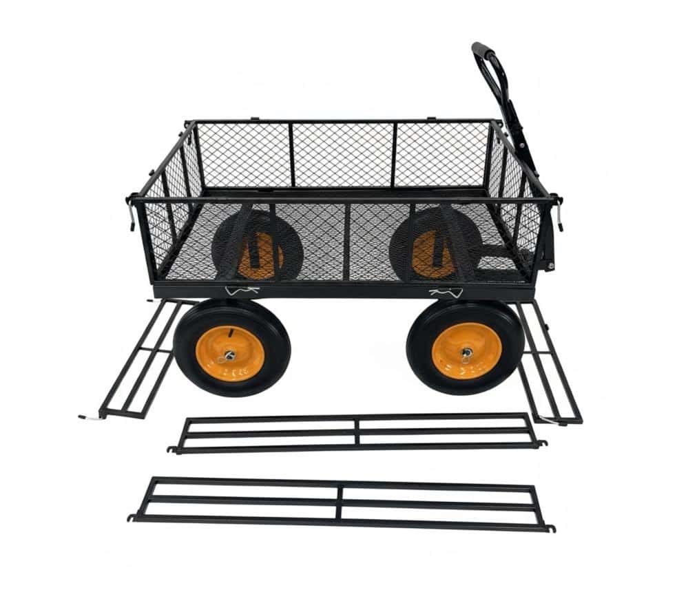 Westmann Transio - Metalen transportwagen met luchtbanden