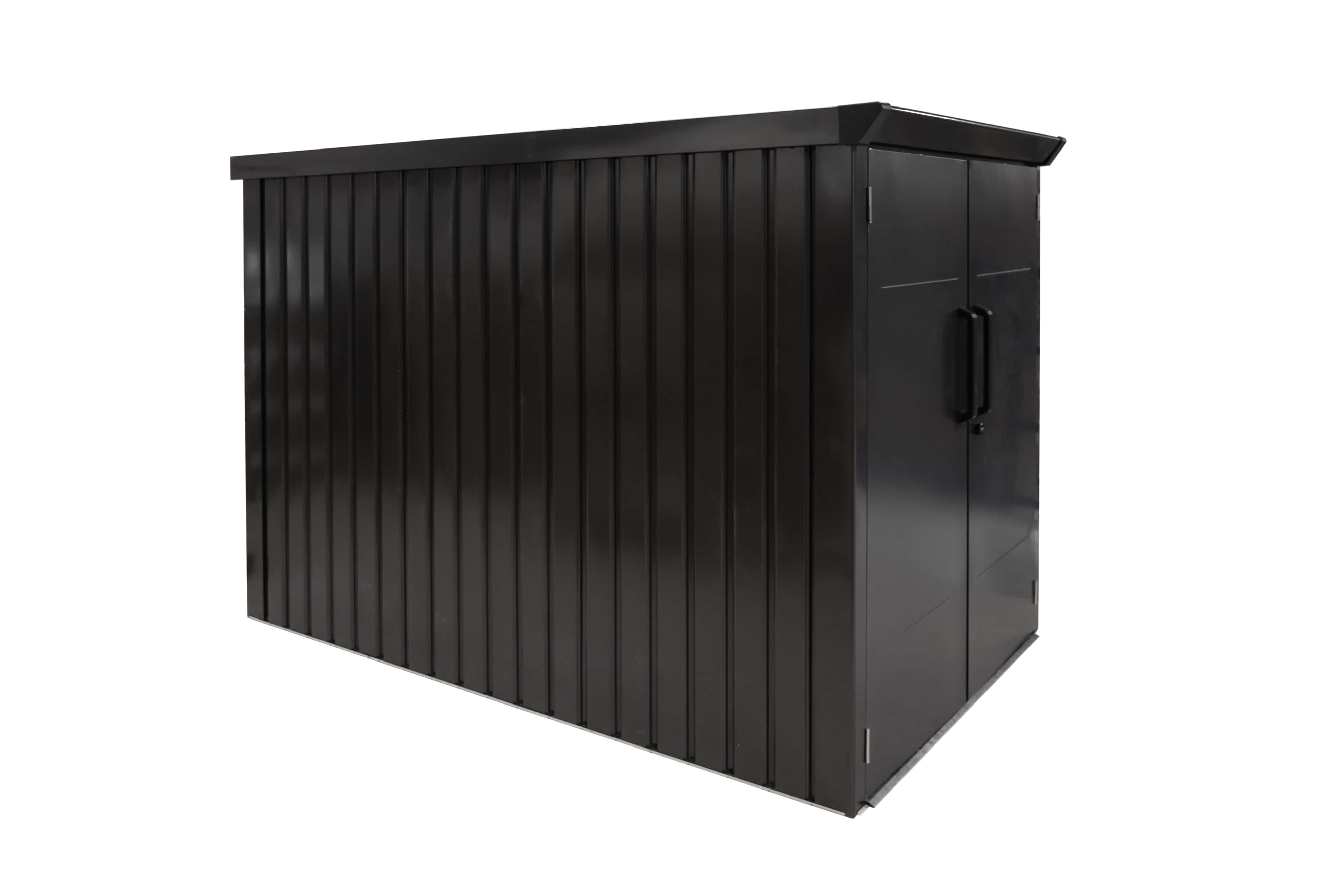 Westmann Velos 1 - Fietsenberging met Vloerplaten 222x131x151 cm - Antraciet