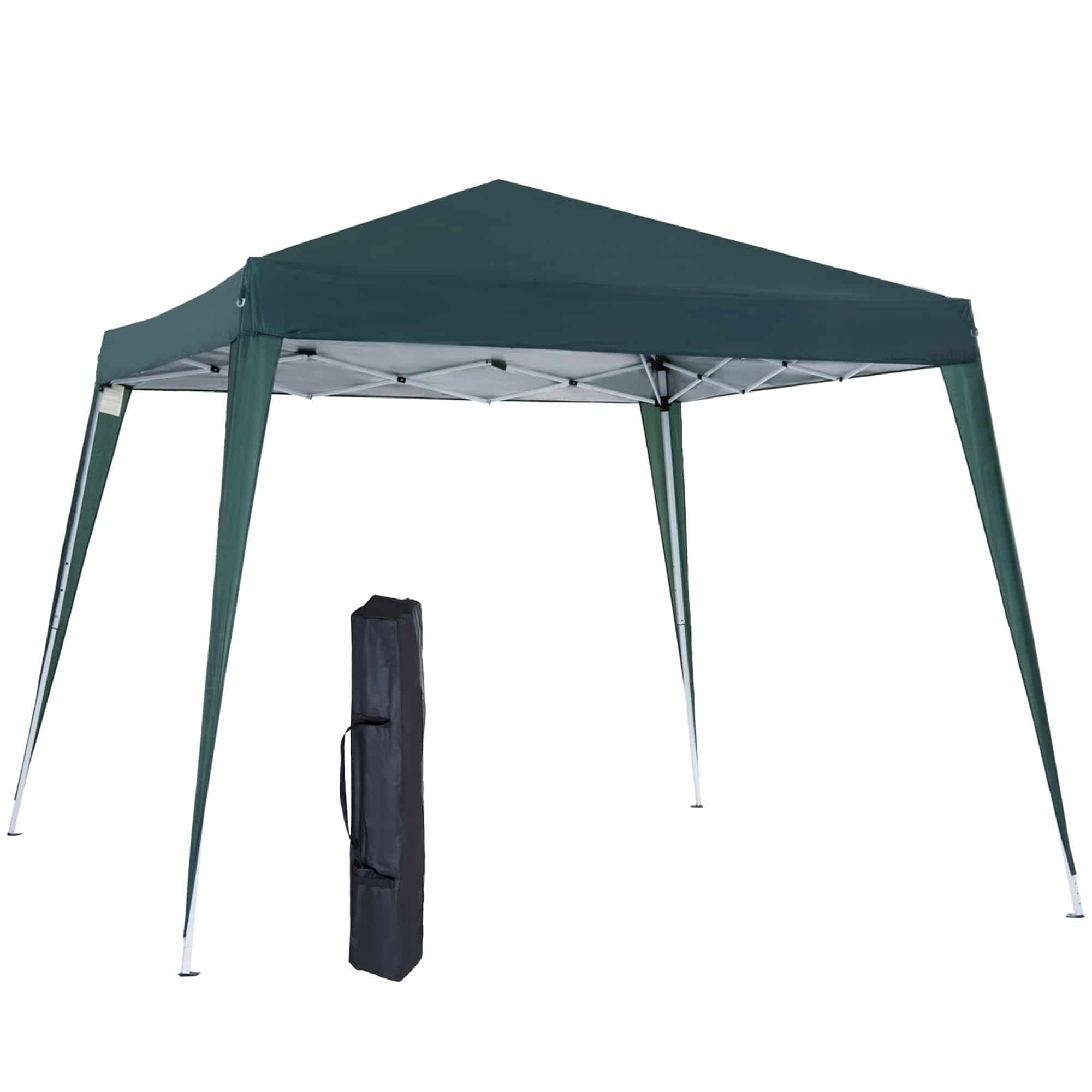 4goodz Opvouwbare Partytent 240x240 cm met Haringen - Groen