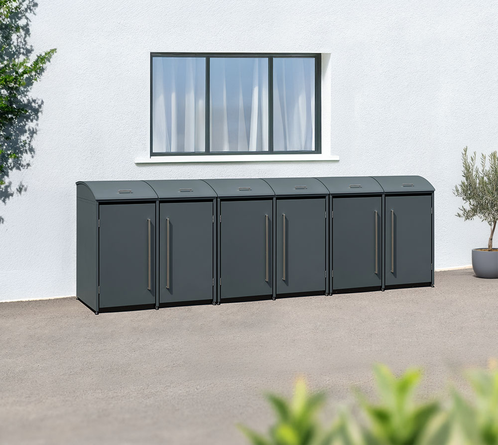 Westmann Moderna Containerombouw - Afvalbak kliko ombouw 6 containers