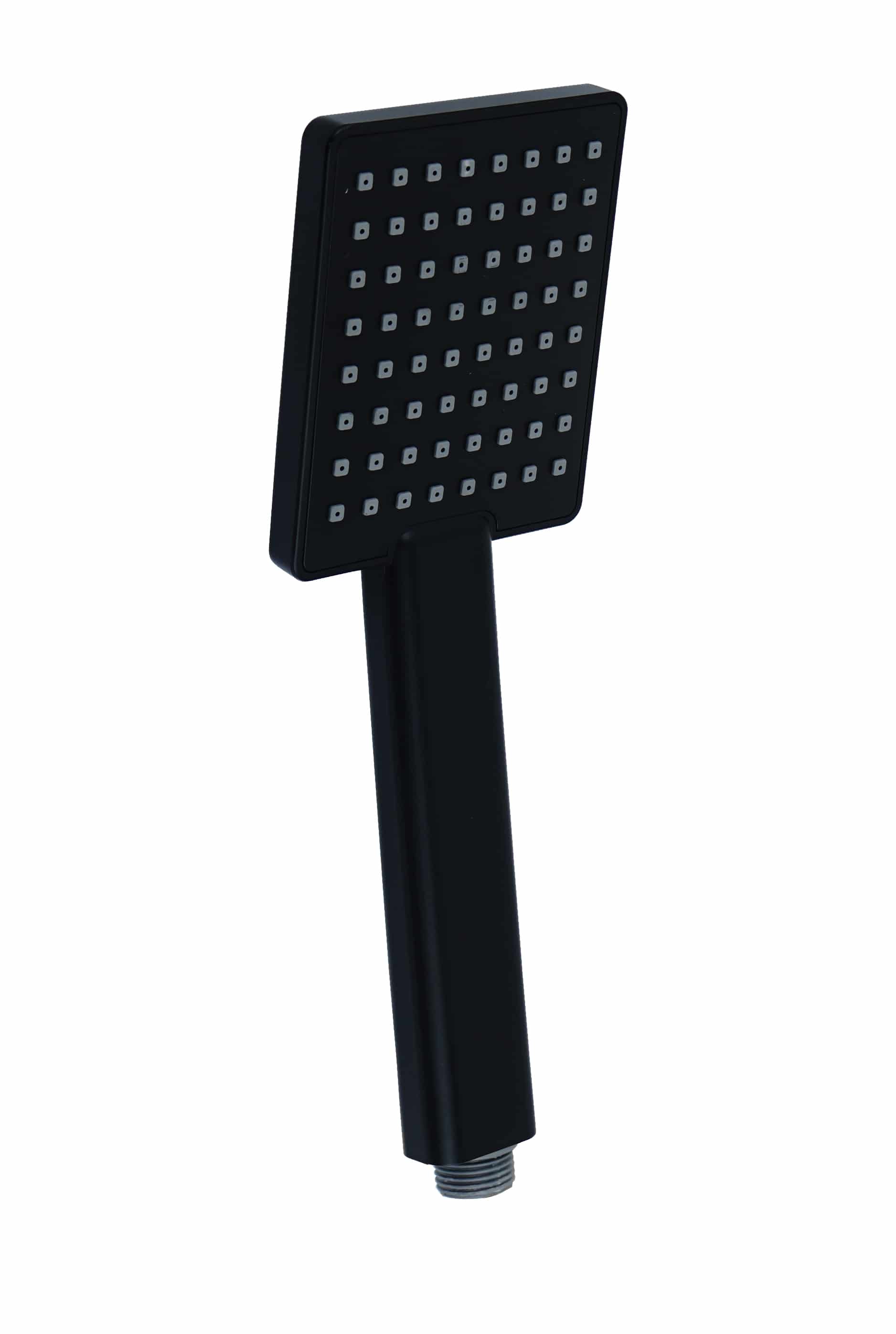 Luzzo® Douchekolom 20 cm Regendouche zonder kraan Vierkant - Zwart