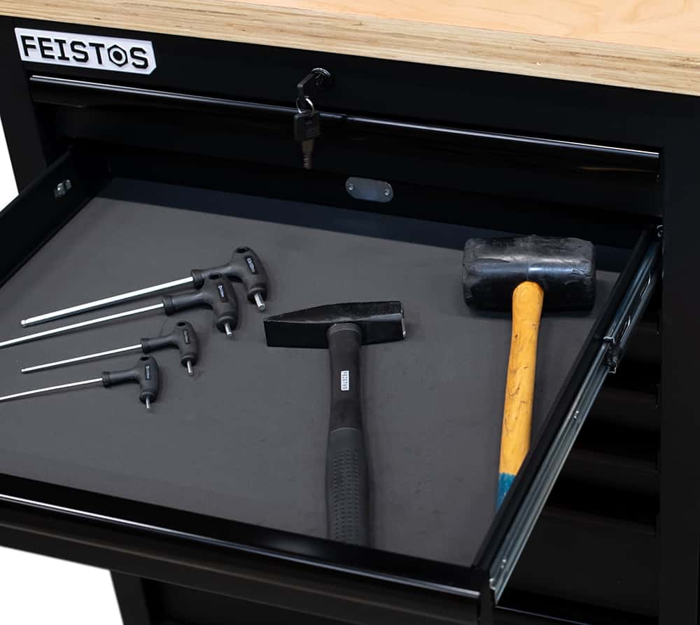 FEISTOS Gereedschapswand Metalen Gereedschapskast EOS 15 Blackline