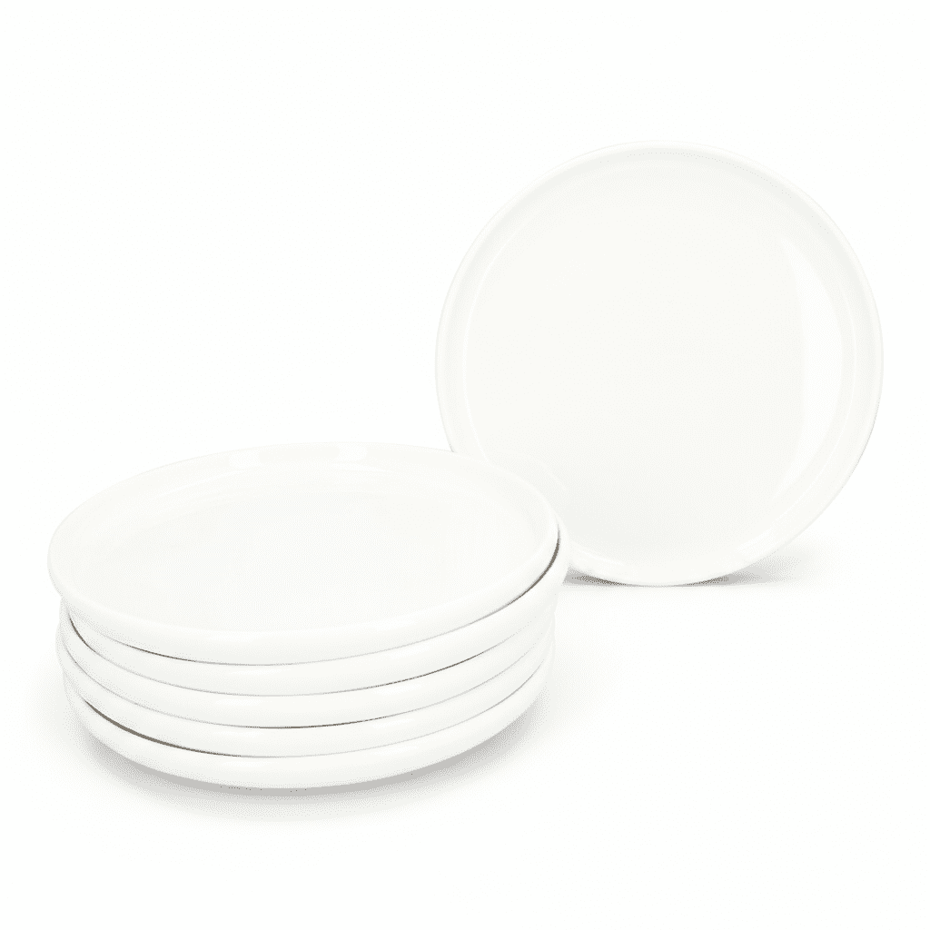 Serviesset Nora 18 delig - 6 persoons porselein servies - Wit