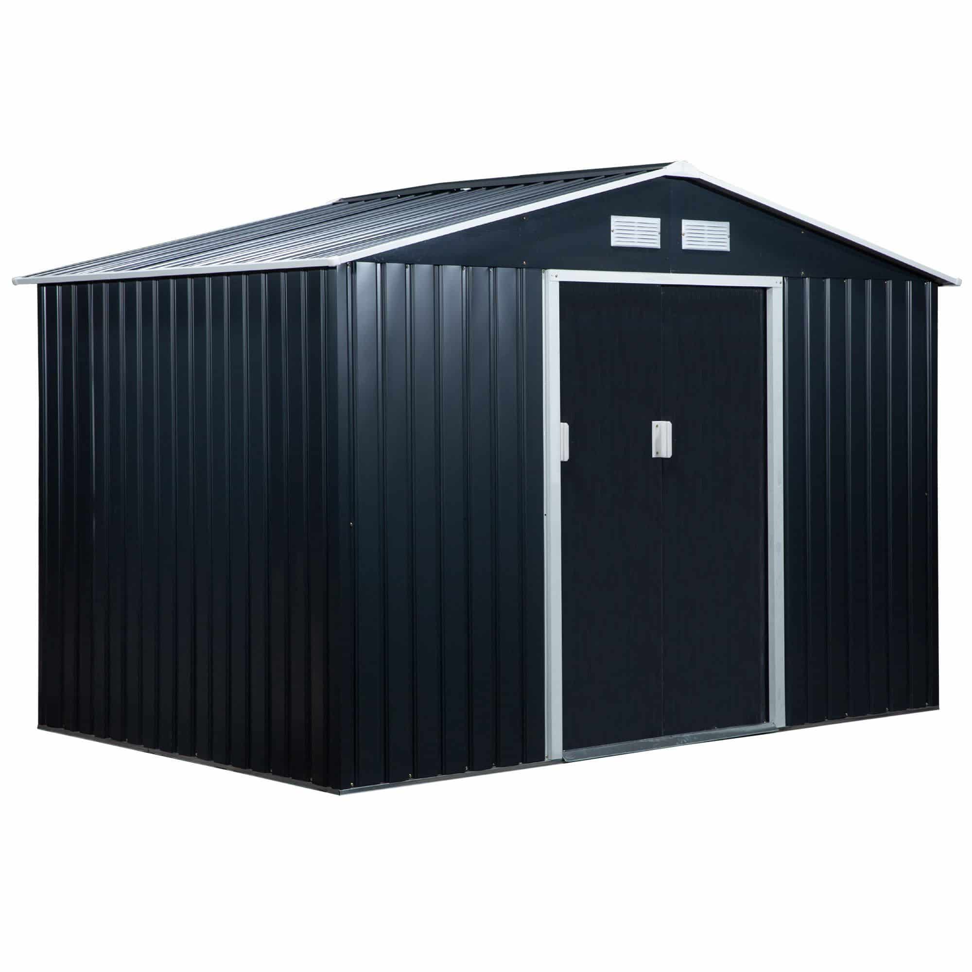 4goodz Tuinhuis Gereedschapsschuur met Vloer - 277x195x192 cm