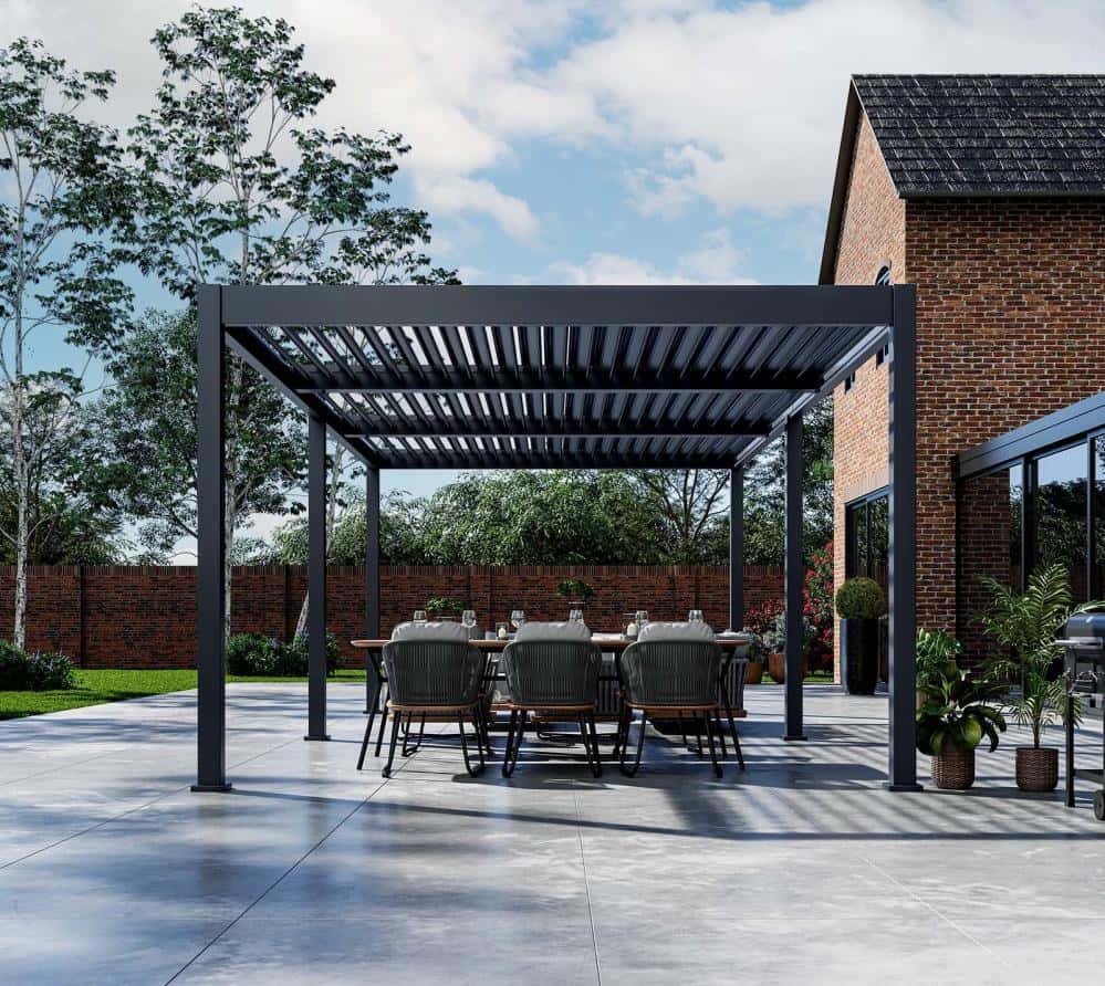 Paragon Outdoor Grand Tuscan - Aluminium Pergola met Lamellendak - 4x7 meter