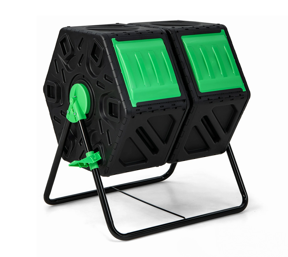 Westmann Humus - Kunststof Compostvaten - 2 compostbakken 120 liter