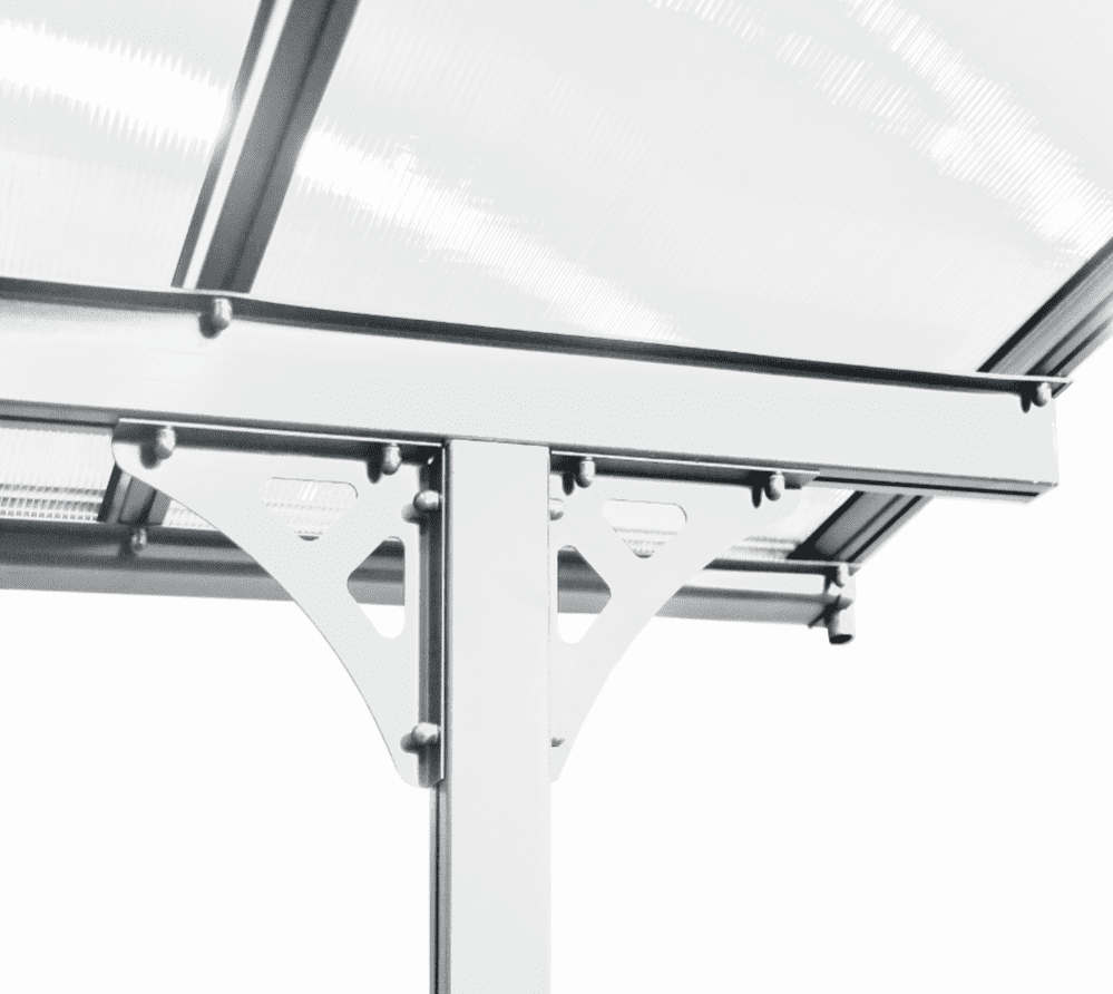 Westmann Terrasoverkapping Bruce 313 - 300x313 cm - Wit