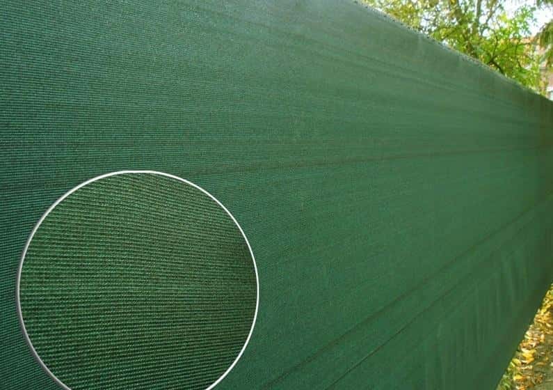 Hanse® Tuinscherm privacy scherm - 25 mtr lang, 150cm hoog - groen
