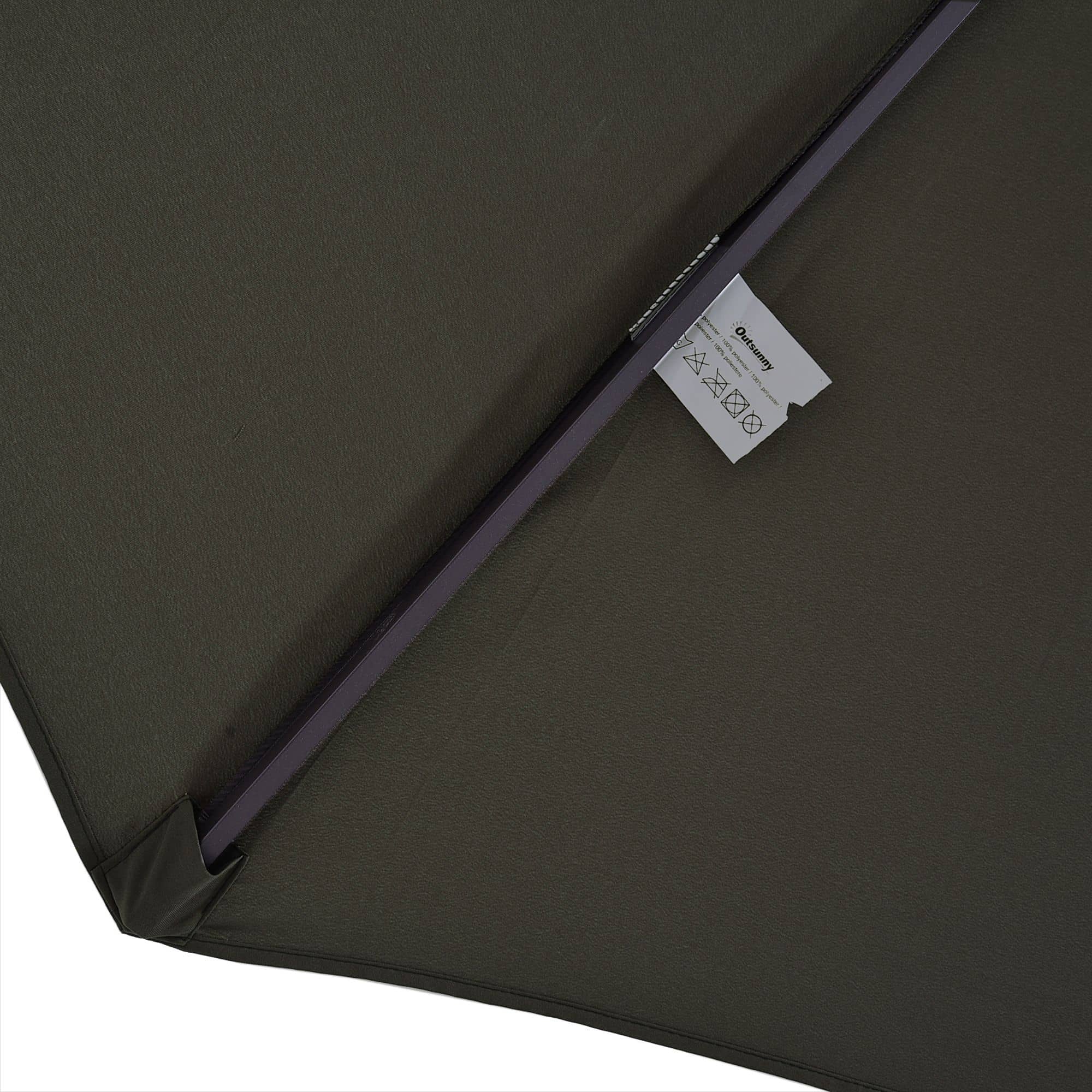 4goodz Duo-parasol 460x270 cm - brede XL Parasol - Grijs