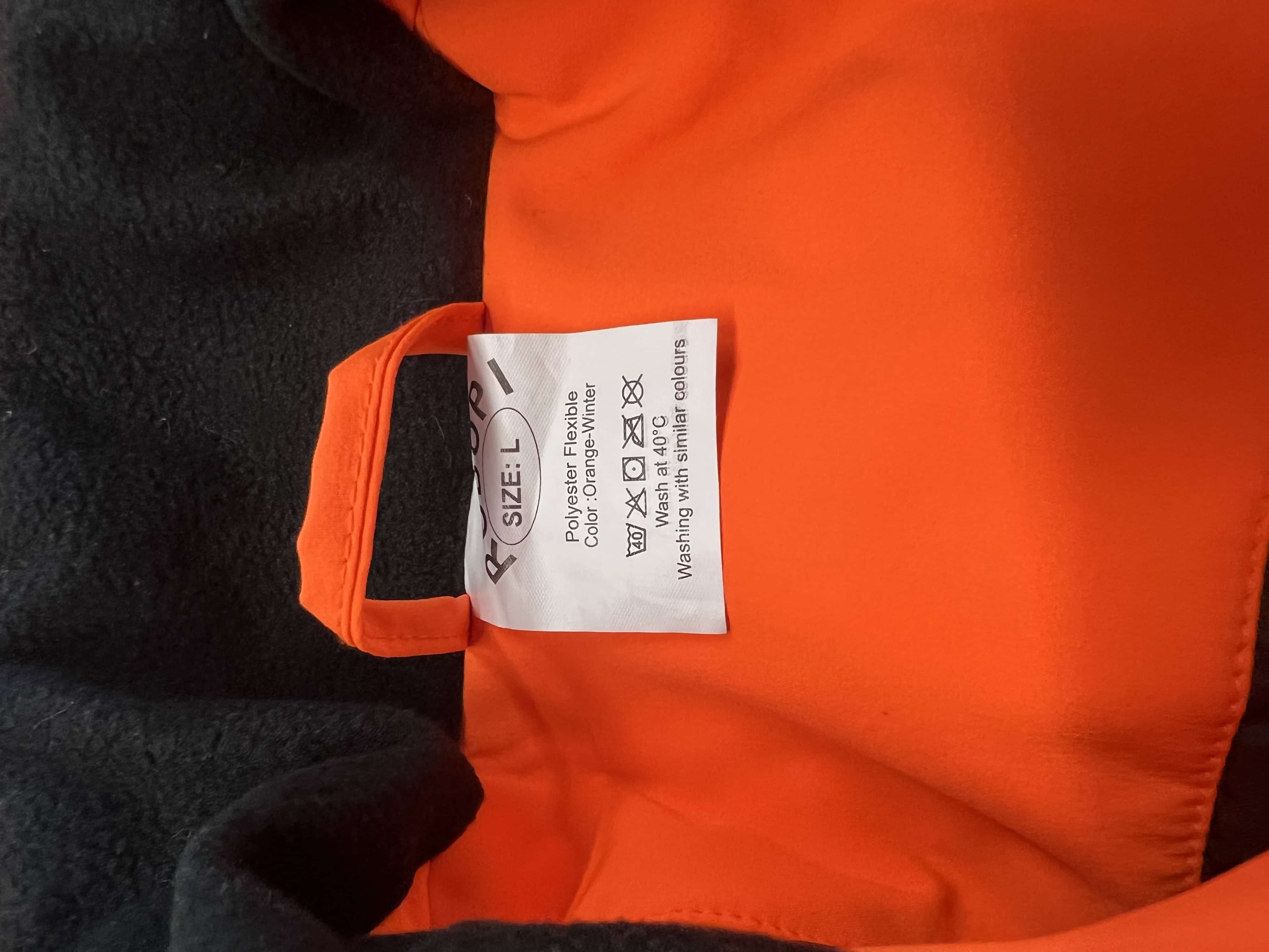 Rodopi® Softshell Veiligheidsjas Reflecterend - Oranje/Zwart - maat L