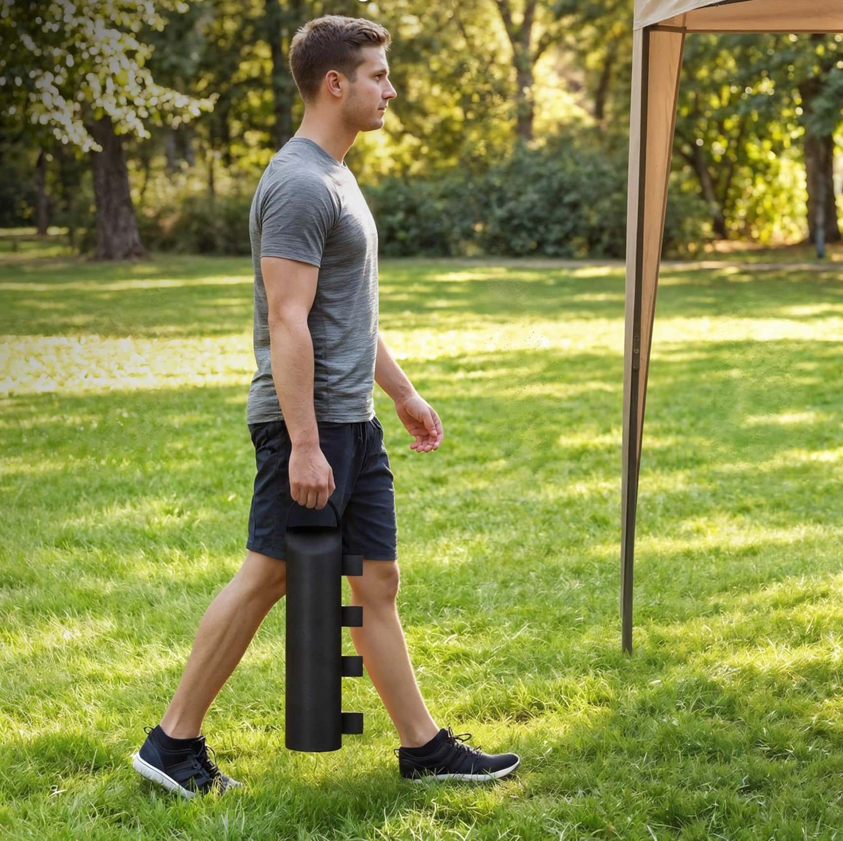 4goodz 8 stuks Partytent Verzwaring gewichten - 5 kg per stuk/40 kg totaal