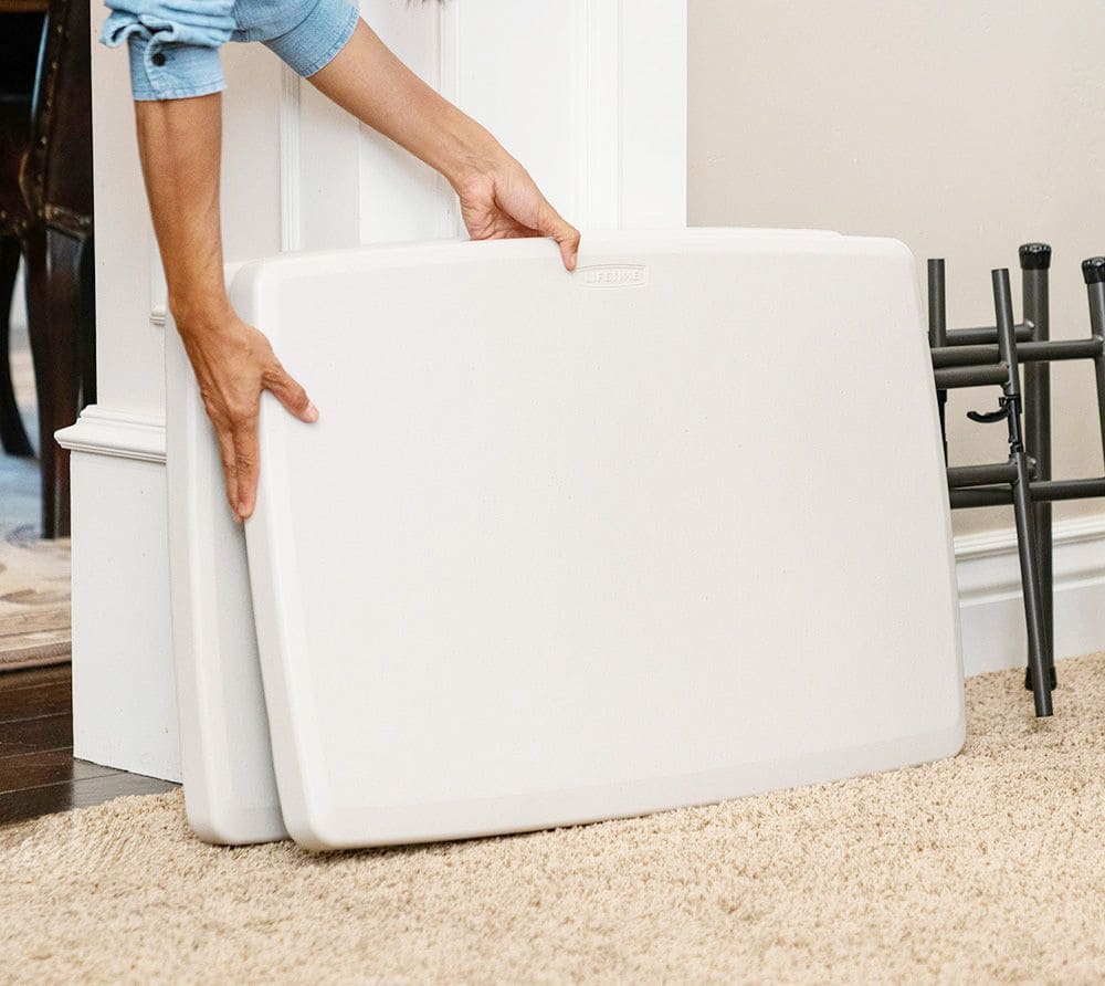 Lifetime® Opvouwbare Campingtafel Bijzettafel Hoogte Verstelbaar - 49x76x53 cm Lifetime® Opvouwbare Campingtafel Bijzettafel Hoogte Verstelbaar - 49x76x53 cm