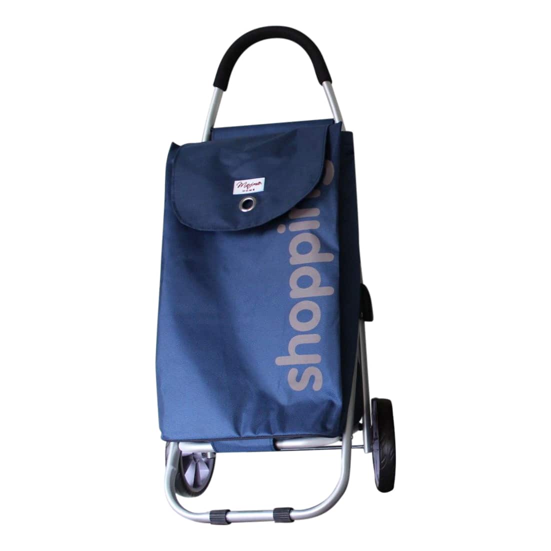 4goodz Boodschappentrolley Grote Wielen Lichtgewicht 67 liter - Blauw