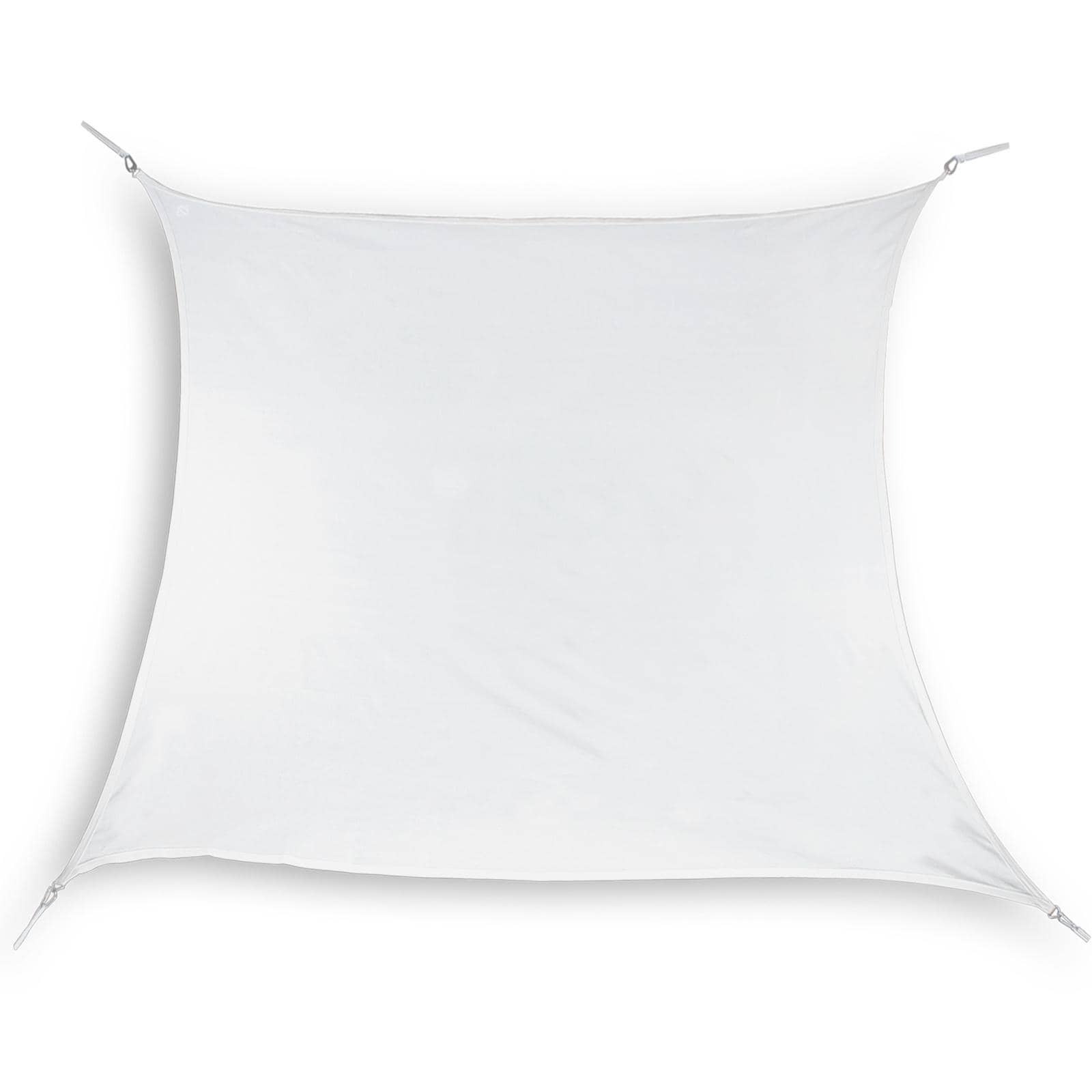 hanSe® Schaduwdoek Vierkant Waterdoorlatend 3,6x3,6 m Zonnedoek Wit