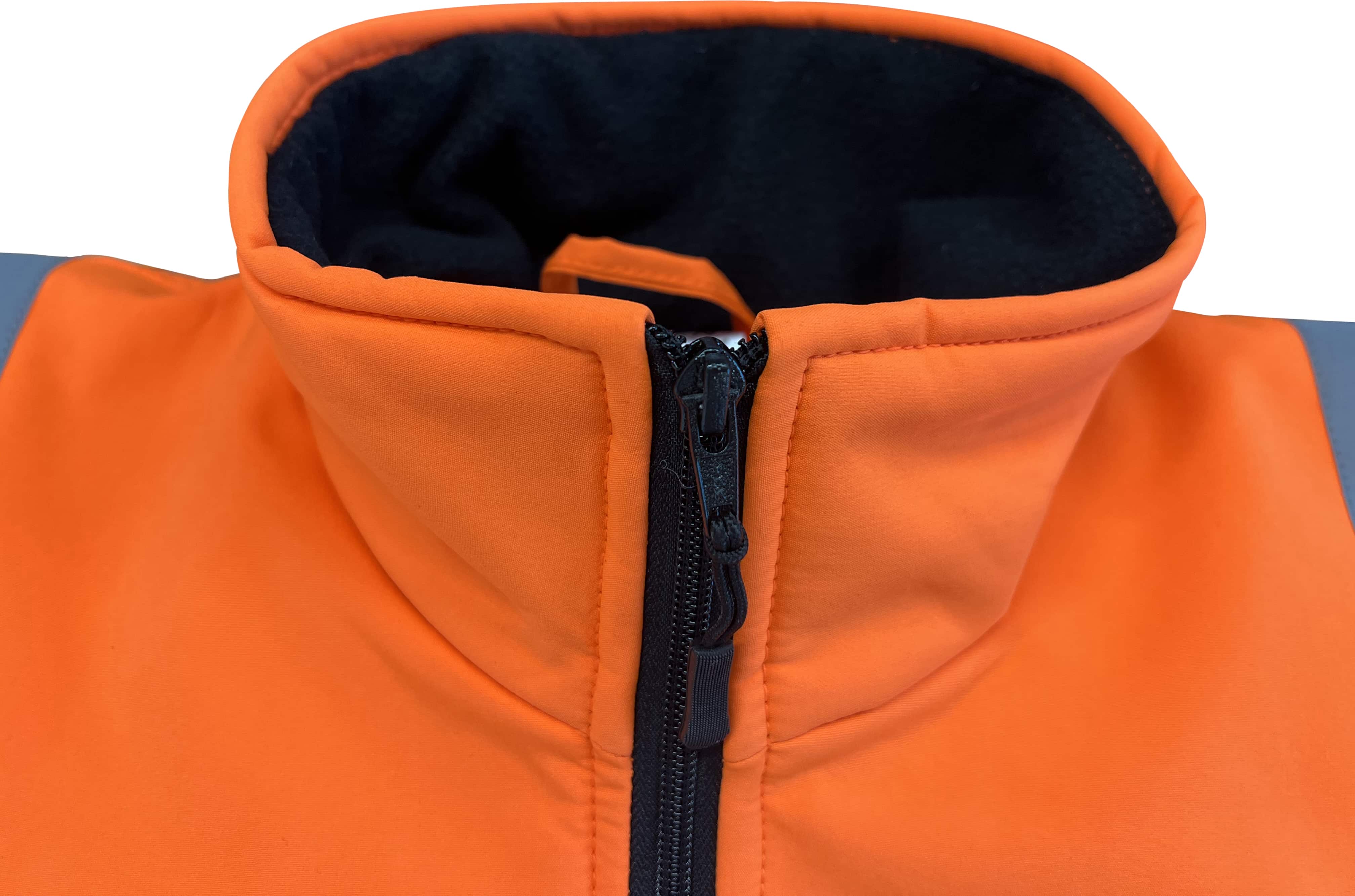 Rodopi® Softshell Veiligheidsjas Reflecterend - Oranje/Zwart - maat L