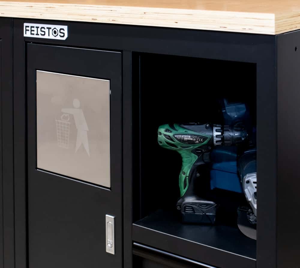 FEISTOS Gereedschapswand Metalen Gereedschapskast EOS 12 Blackline
