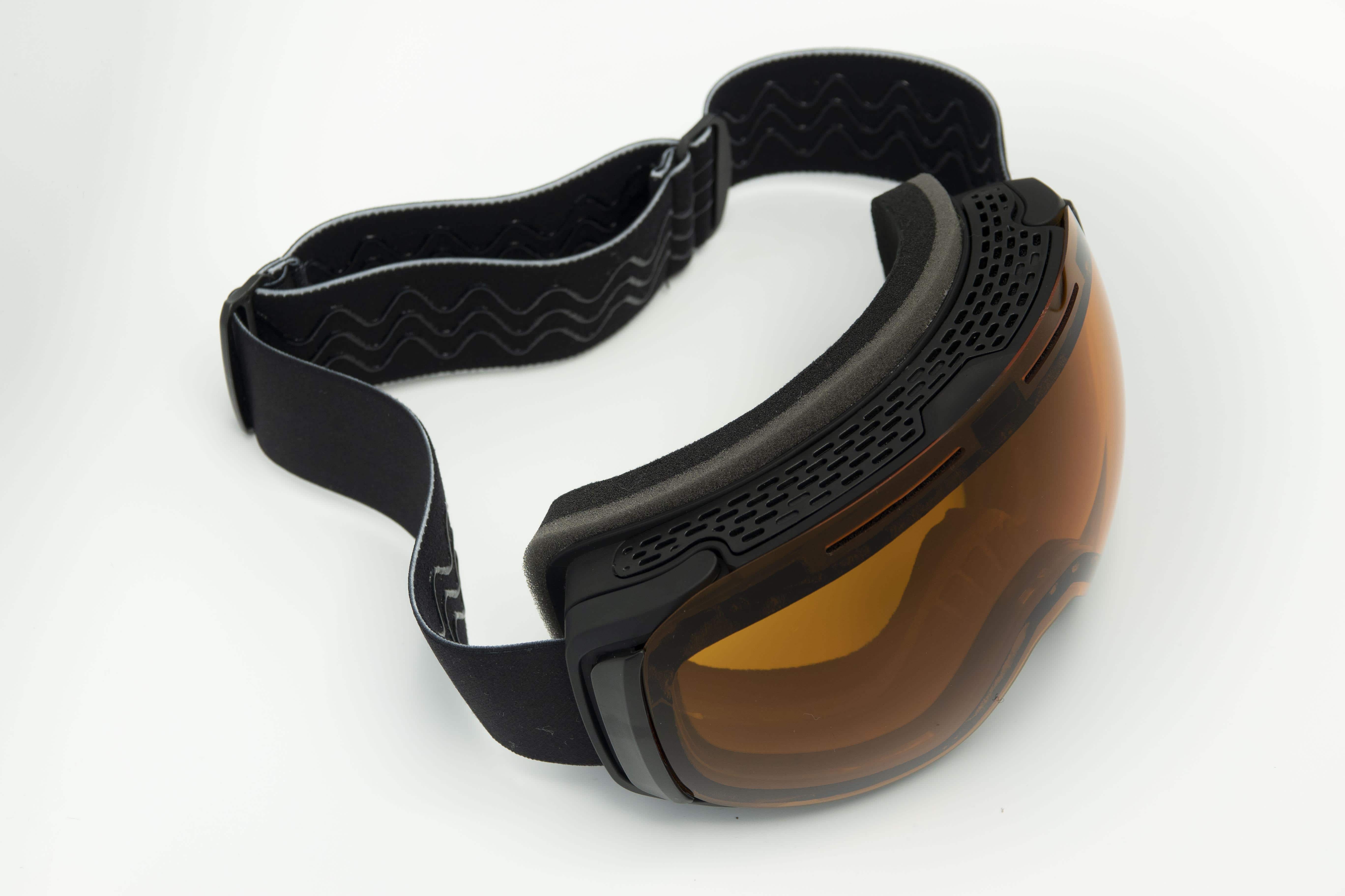 5one® Alpine 7 - skibril - 2 verwisselbare lenzen - Oranje en Grijs 5one® Alpine 7 - skibril - 2 verwisselbare lenzen - Oranje en Grijs