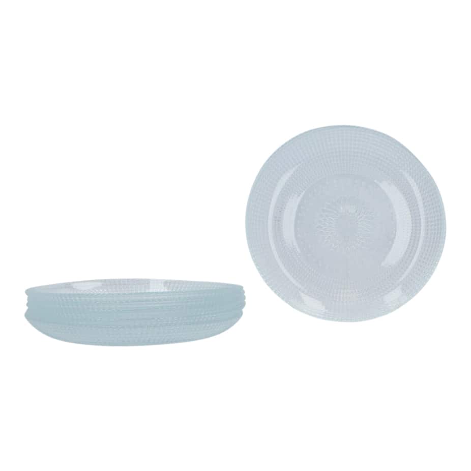 Serviesset Glas Oxygene - 6 persoons servies van Glas 18 delig