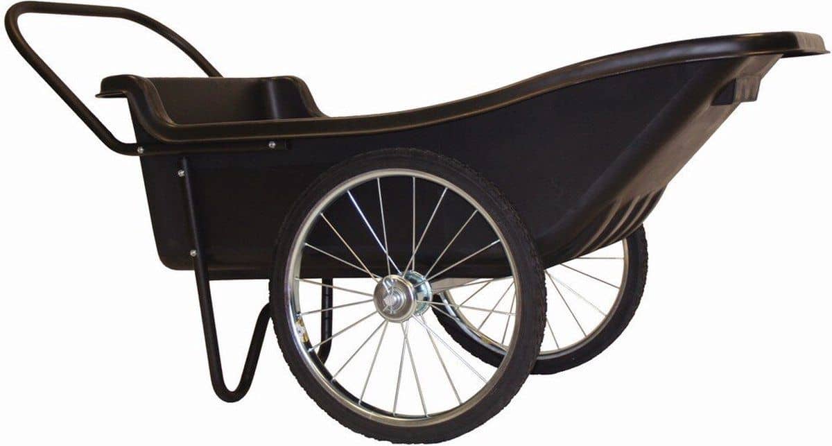 Polar Kruiwagen PO8376 - Robuuste Kruiwagen met 181kg draagvermogen
