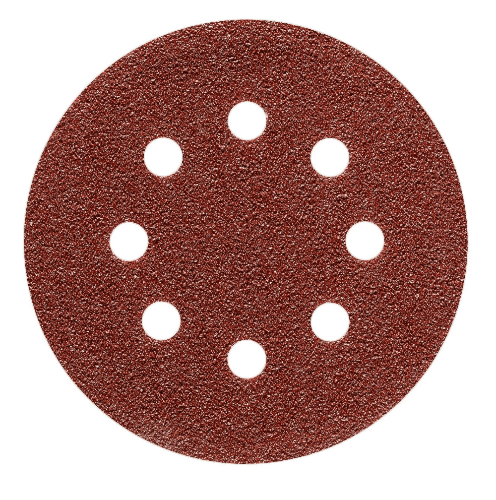 Hanse Werkzeuge Schuurpapier 125 mm - Pak 60 stuks - Mix korrel 40-240