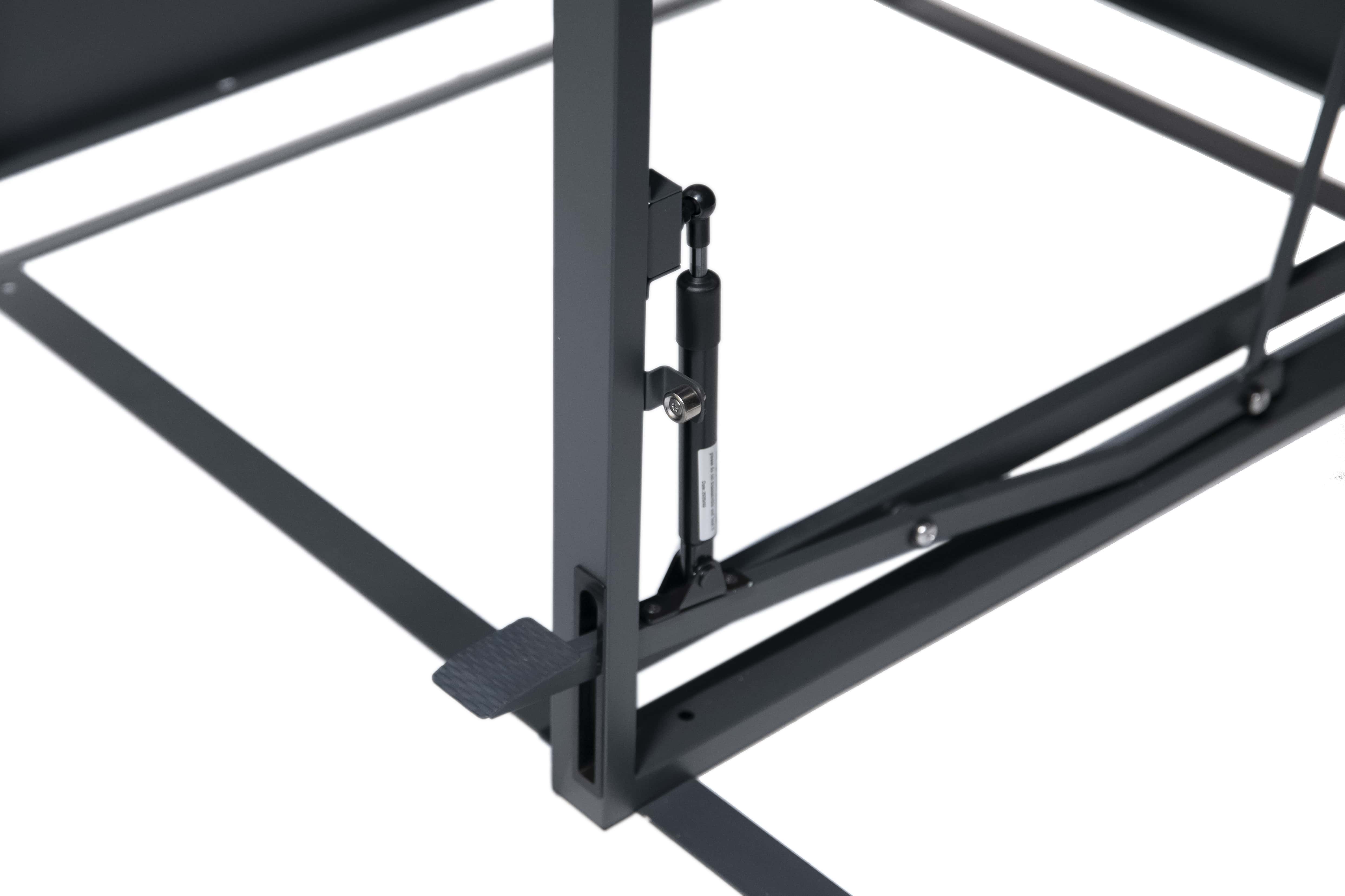 Westmann Pedura-2 Metalen Containerombouw met Pedaal bediening - 2 kliko's - Antraciet