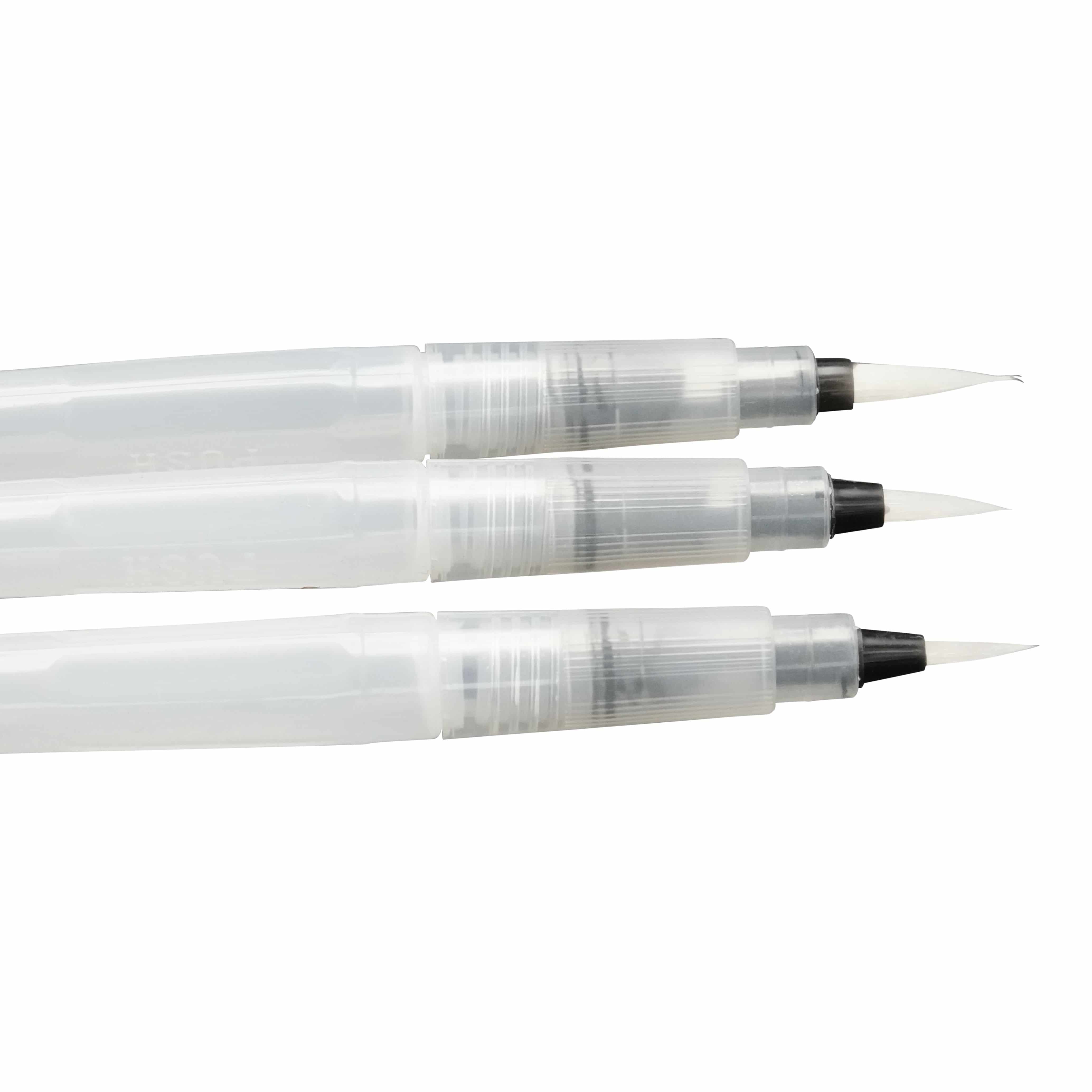 Mont Marte® 3 delige waterbrush set - 3 verschillende penseeltips