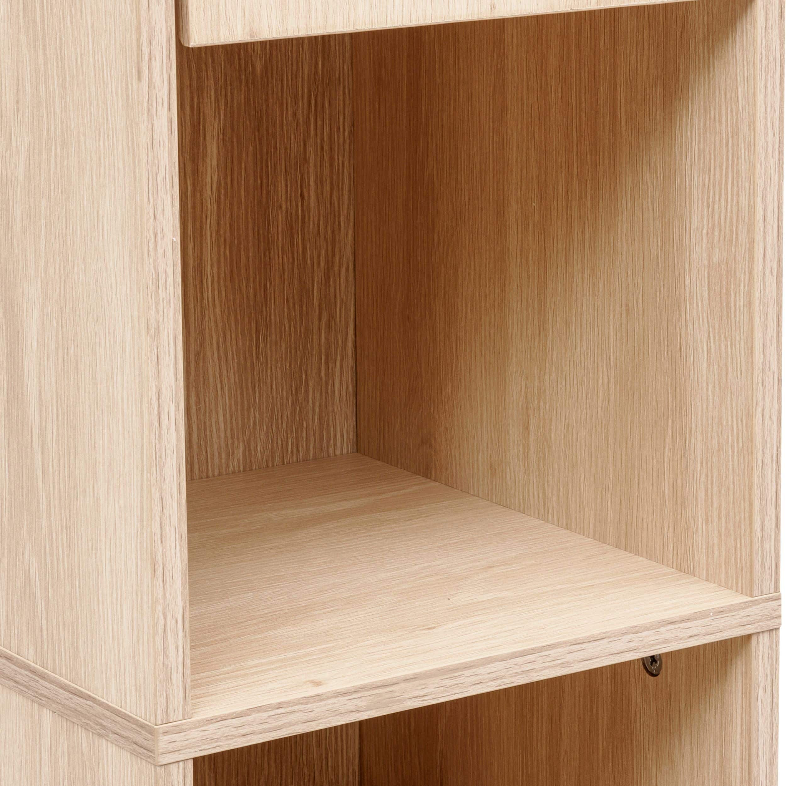 4goodz Badkamerkast Abana - Kolomkast 2 deuren 170 cm - Bruin