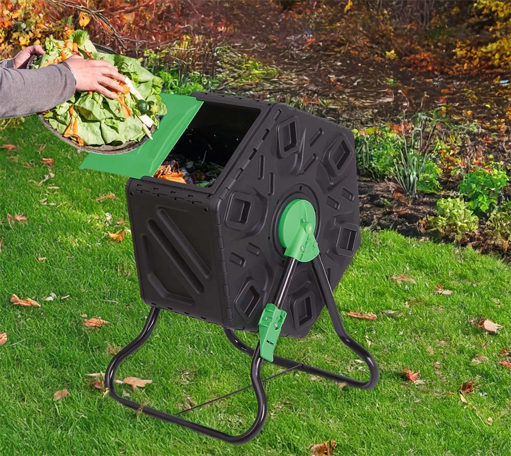 Westmann Humus 60 - Compostvat van kunststof 60 liter - 60x74x36 cm