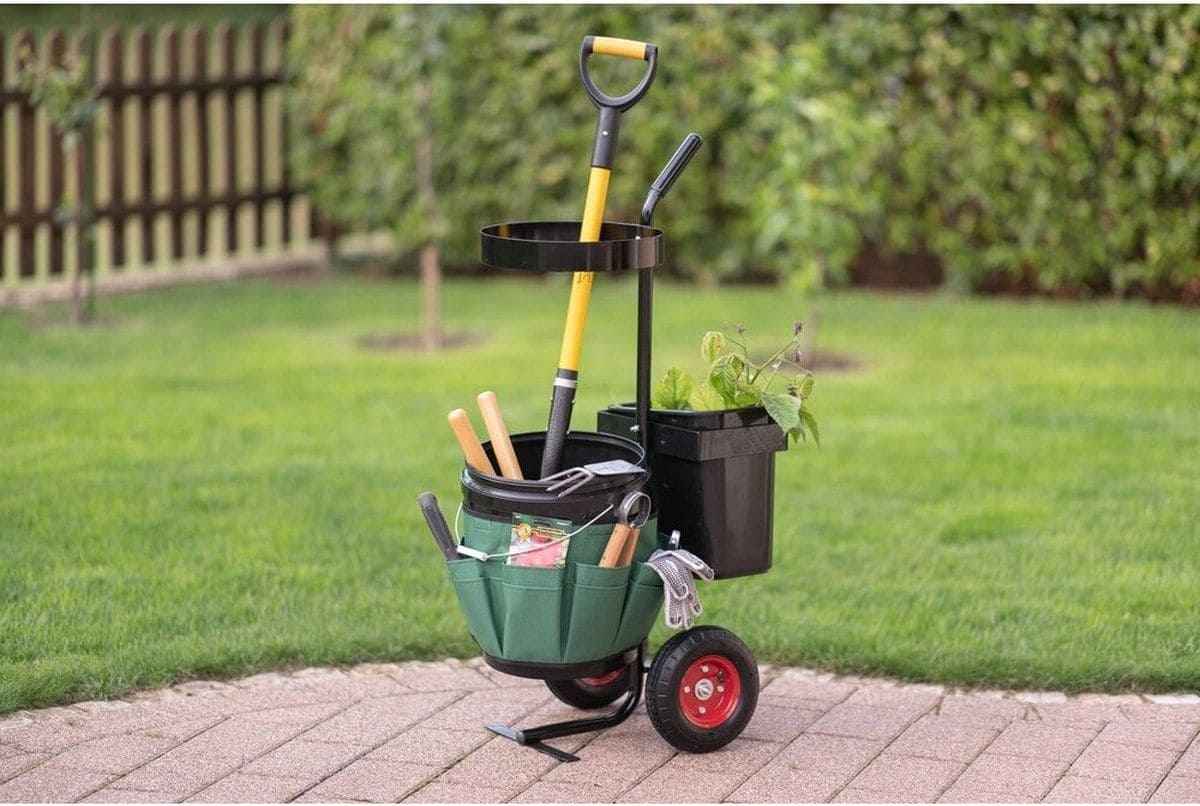 Westmann Tuinwagen Verrijdbaar WR01000 - Tuinhulp met Wielen