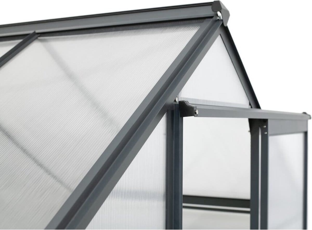 Westmann Aluminium kas Flora 66 | Antraciet | 192x192x202cm