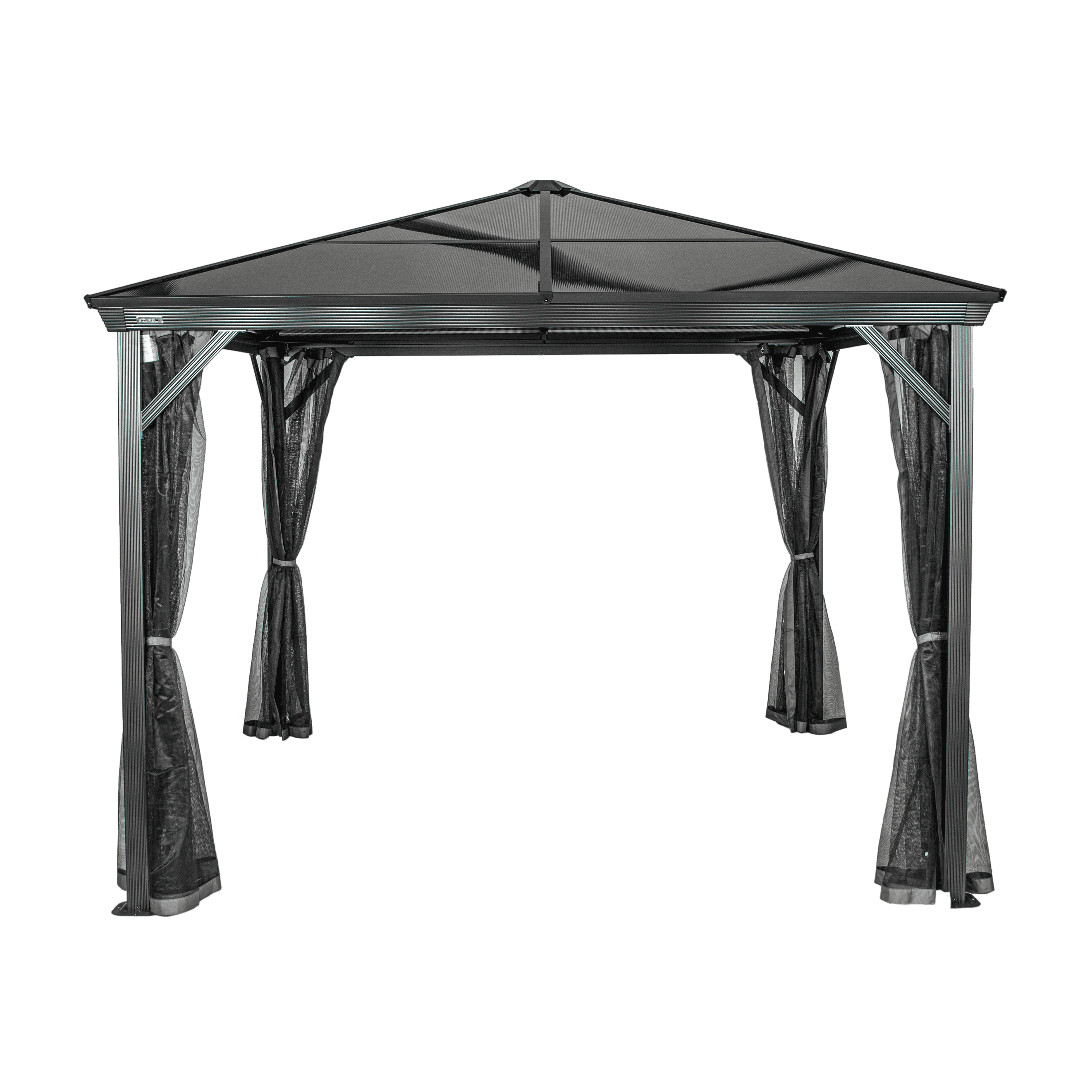 Sojag Aluminium Paviljoen Verona 1010 met Klamboe - 298x298x260 cm Sojag Aluminium Paviljoen Verona 1010 met Klamboe - 298x298x260 cm