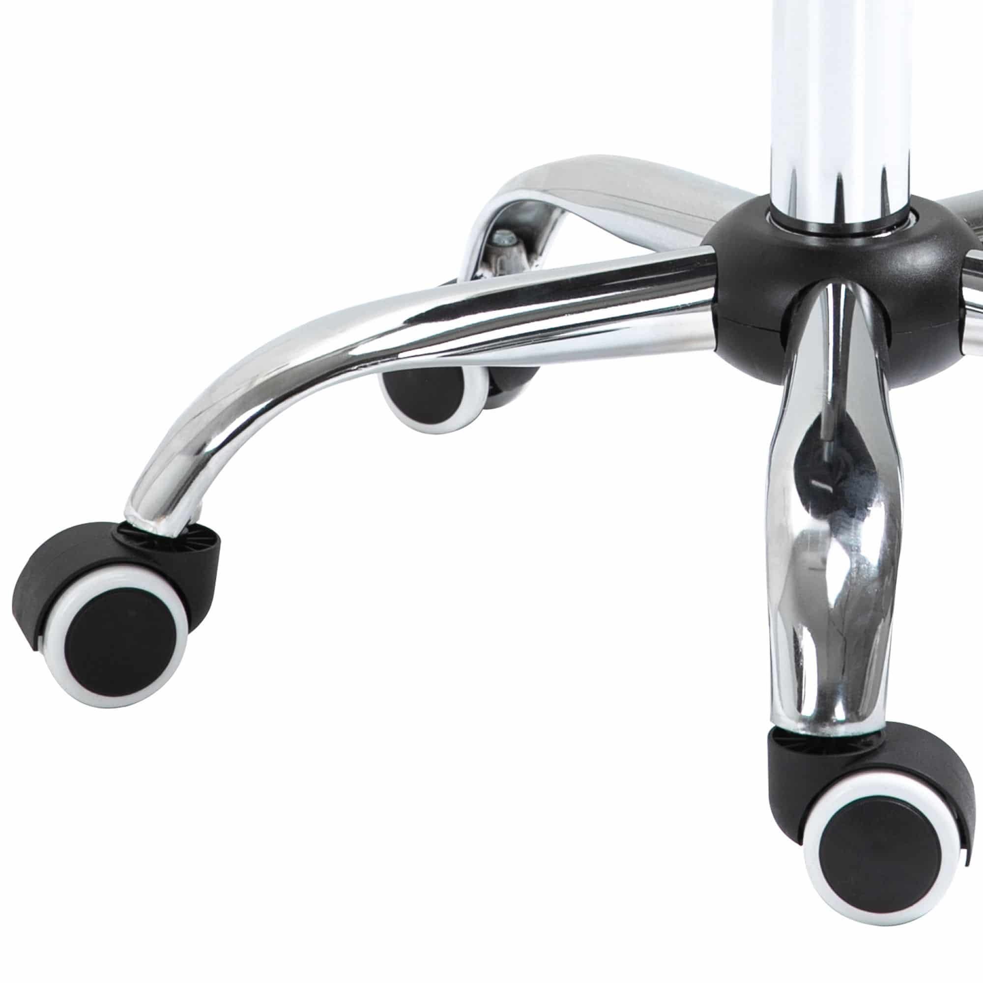 Ergonomische Zadelkruk Kunstleer Amazonekruk in Hoogte Verstelbaar 49-61 cm - Zwart
