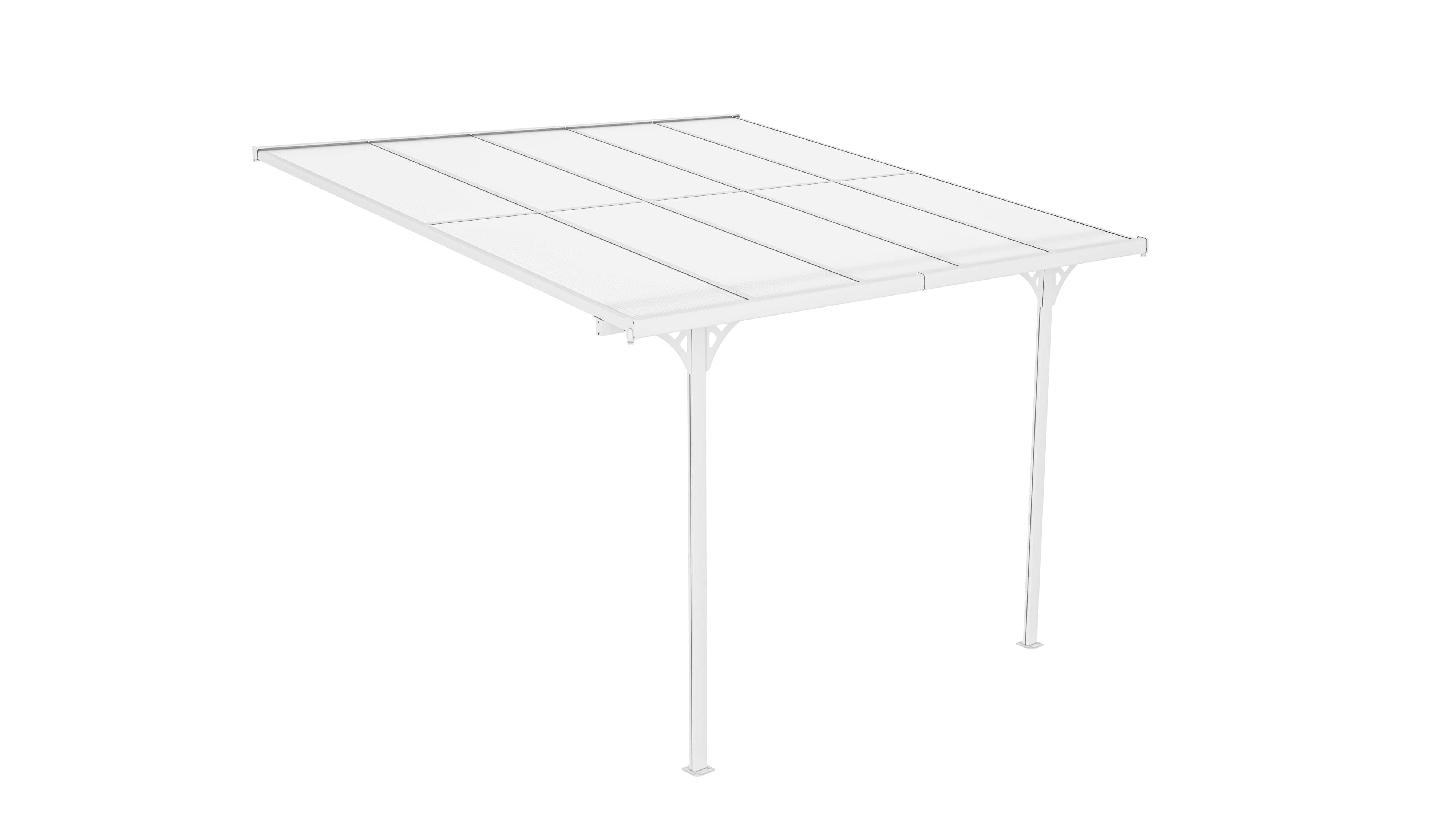Westmann Terrasoverkapping Bruce 313 - 300x313 cm - Wit