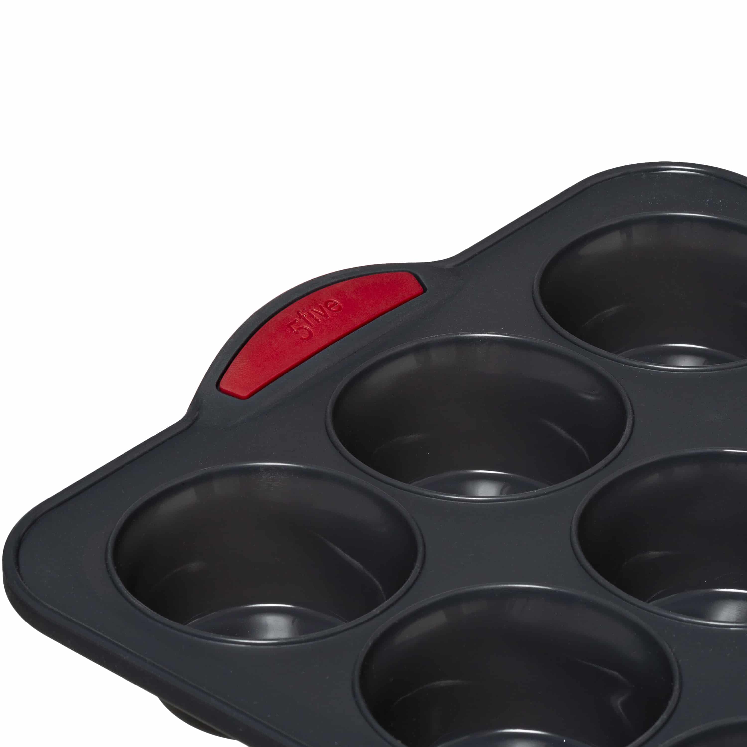 4goodz Siliconen Bakvorm 12 Muffins met vaste randen - 33x23x3,5 cm