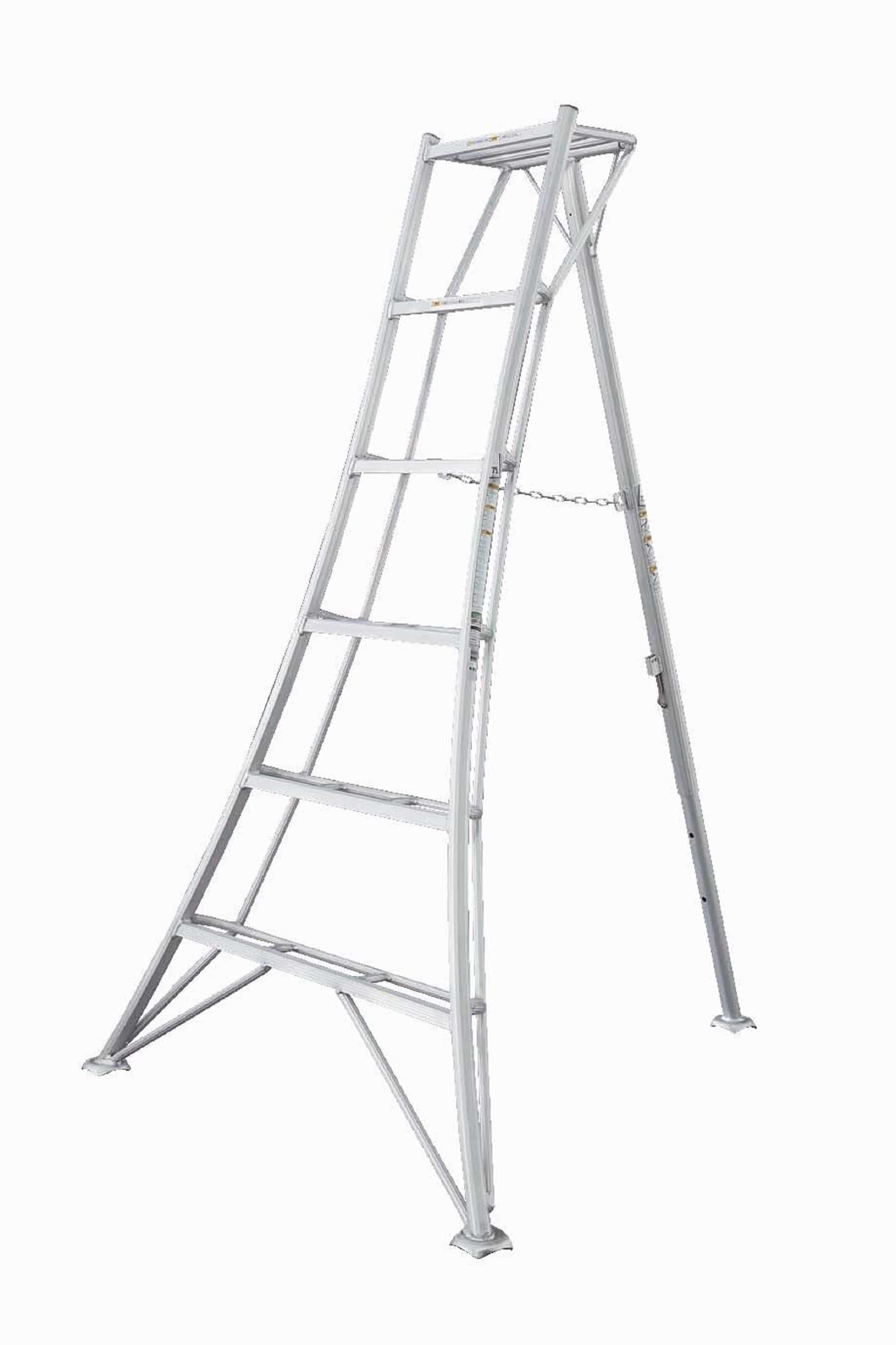 Niwaki Driepoot Tuinladder 180 cm Snoeiladder Tripod Ladder - Plukladder