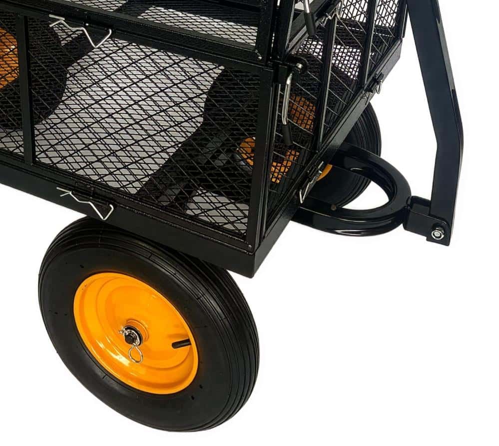 Westmann Transio - Metalen transportwagen met luchtbanden