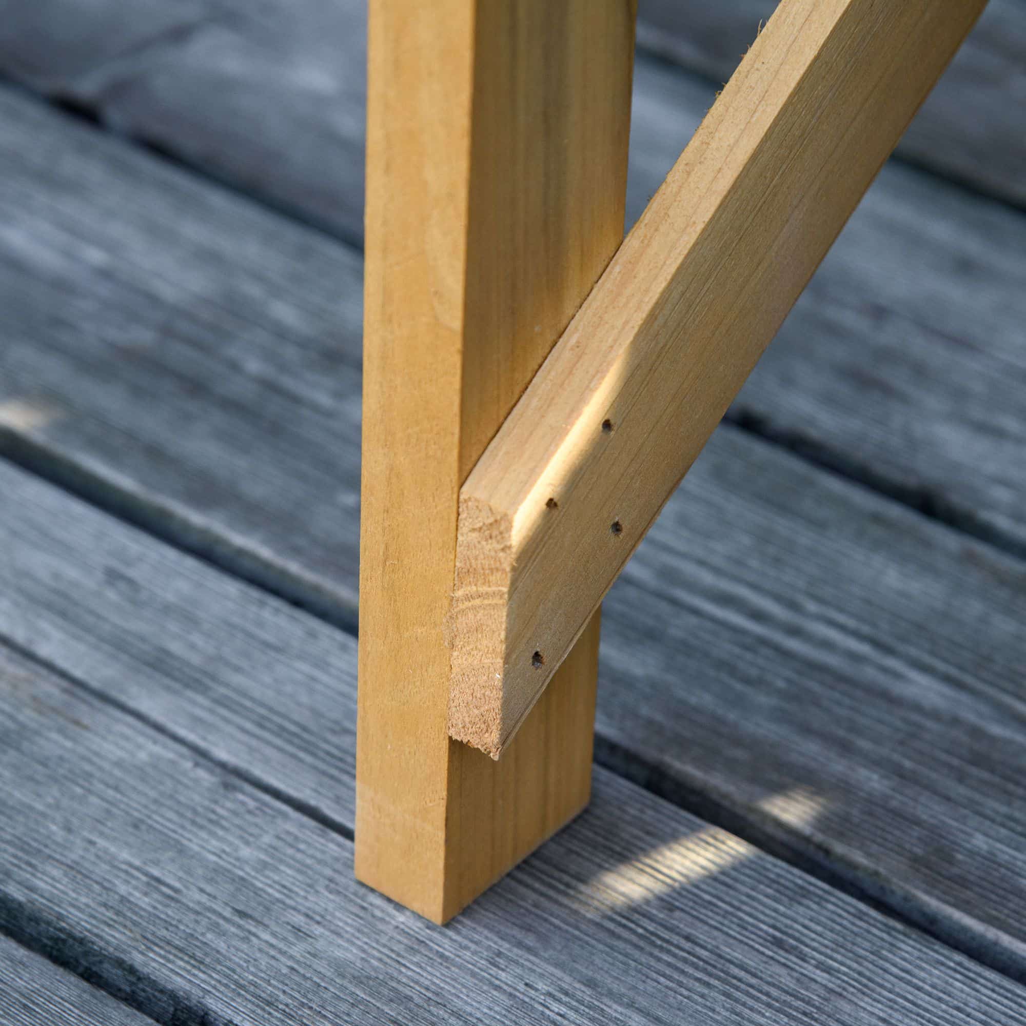 4goodz Outsunny Oppottafel Hout 845-669 - 40x80x84 cm