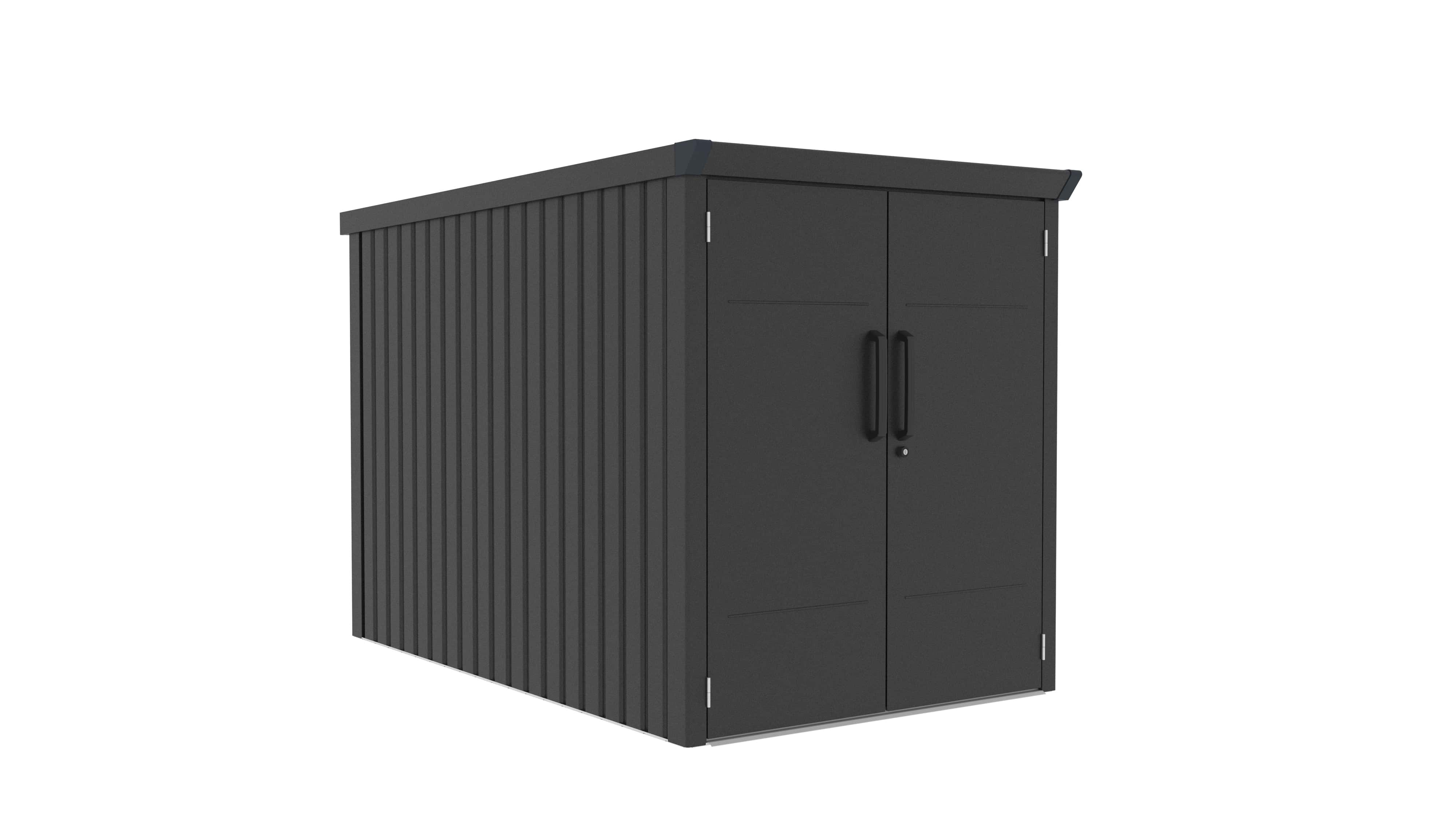 Westmann Velos 2 - Fietsenberging zonder bodem 222x131x151 cm - Antraciet