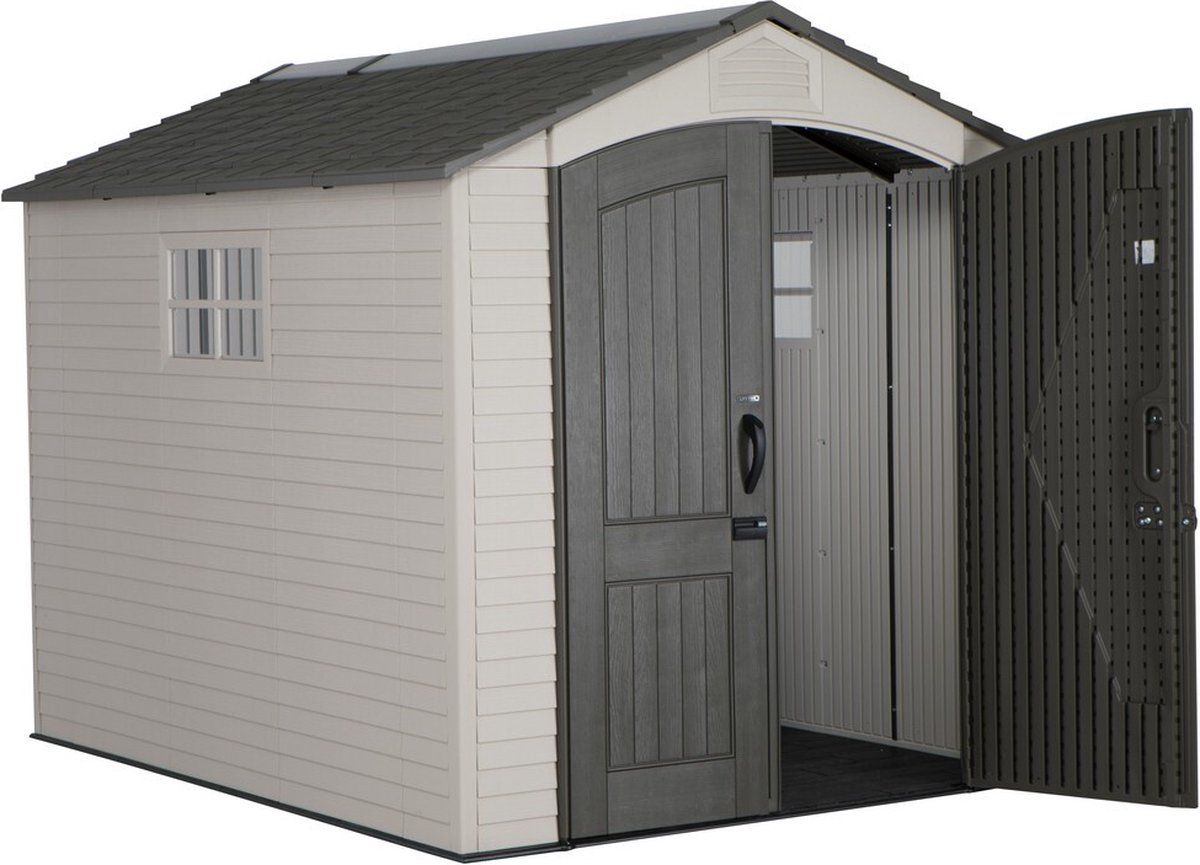 Lifetime® Kunststof Gereedschapsschuur Phoenix - 285x214x227cm Lifetime® Kunststof Gereedschapsschuur Phoenix - 285x214x227cm