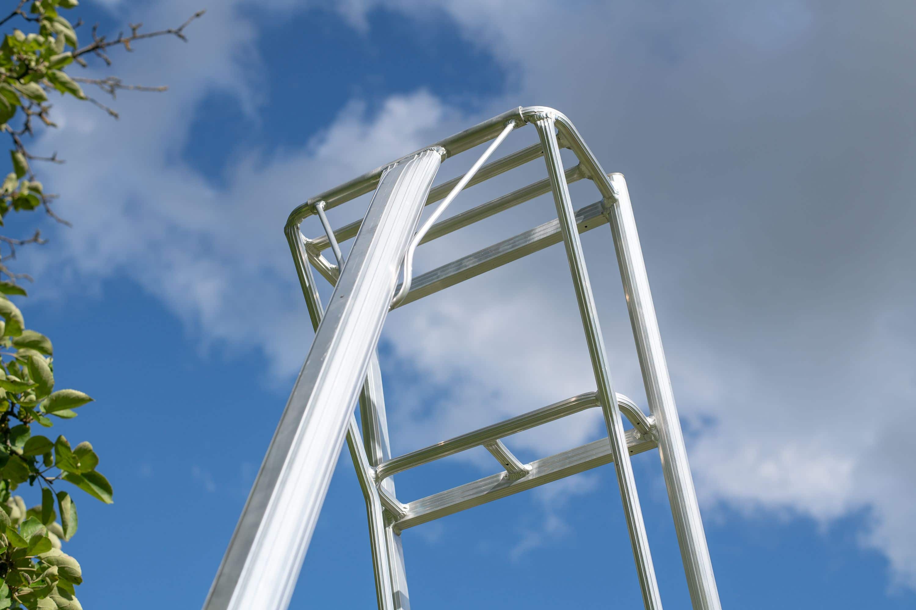Niwaki Driepoot Tuinladder 330 cm Verstelbaar/ Snoeiladder Tripod Ladder