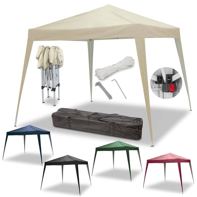 Partytent opvouwbaar / Vouwtent Paviljoen 3x3 meter - Groen