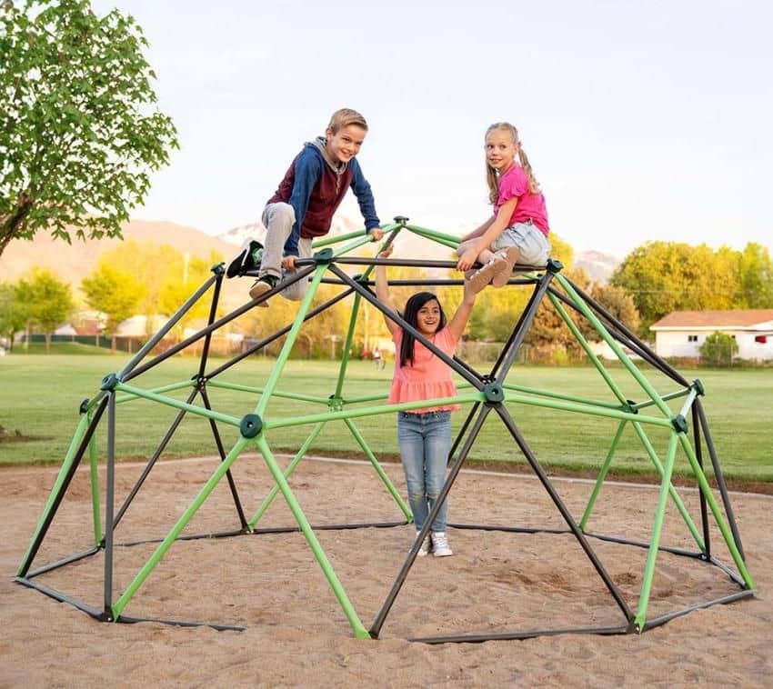 Lifetime® Speeltoestel Geodome Klimrek groen/brons 274 x 168 cm