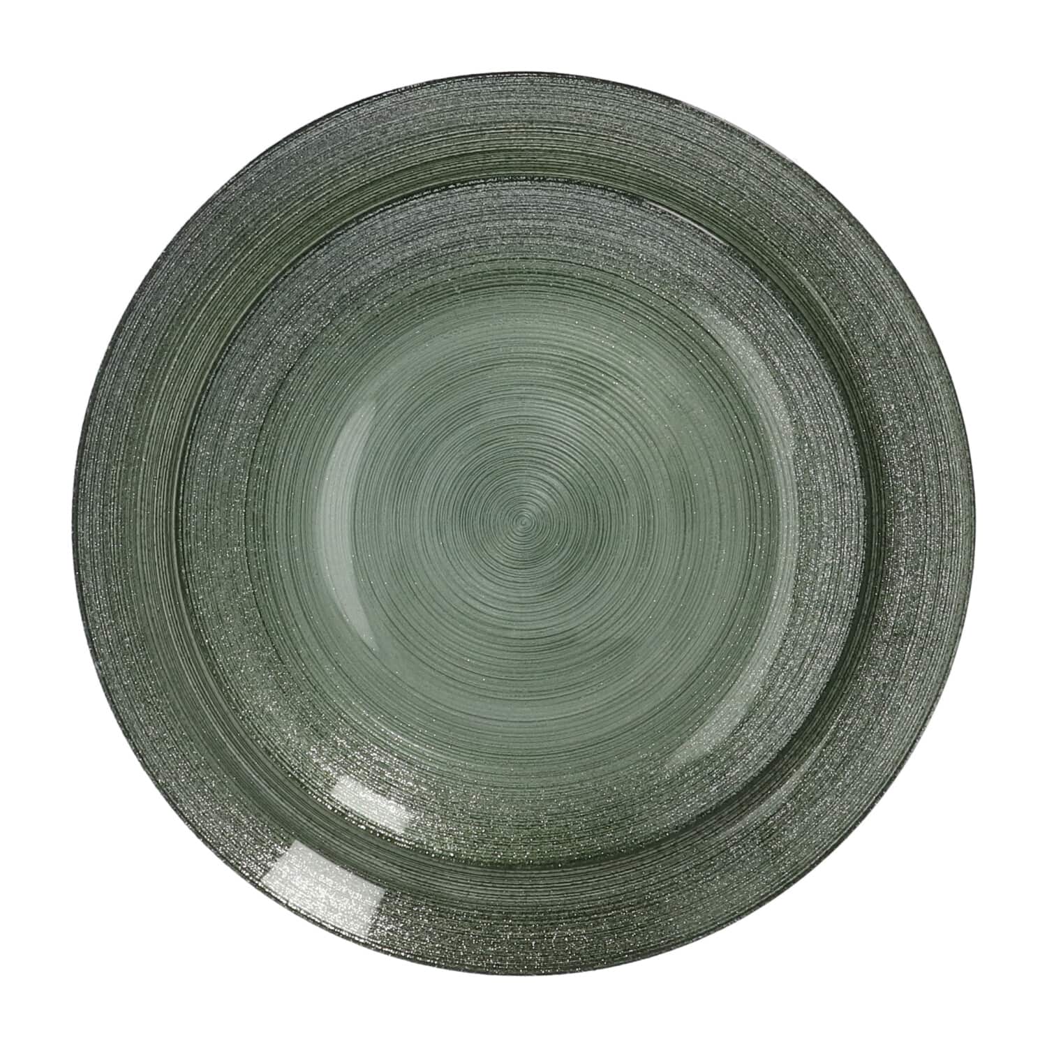 6-persoons Green Jem Servies Glas - 12 delig Servies - Groen