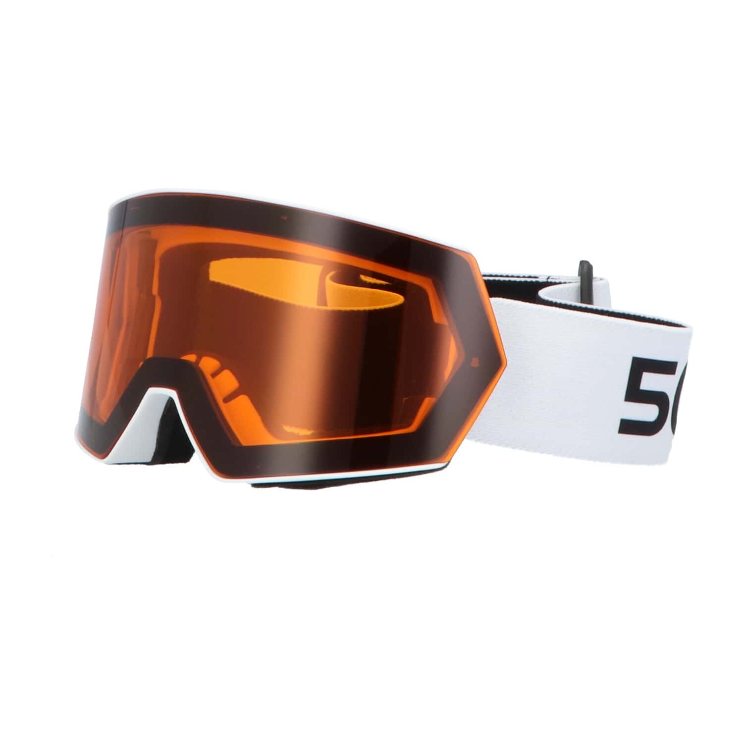 5one® Alpine 6 Blue Black Medium Skibril - zwart montuur - 2 lenzen