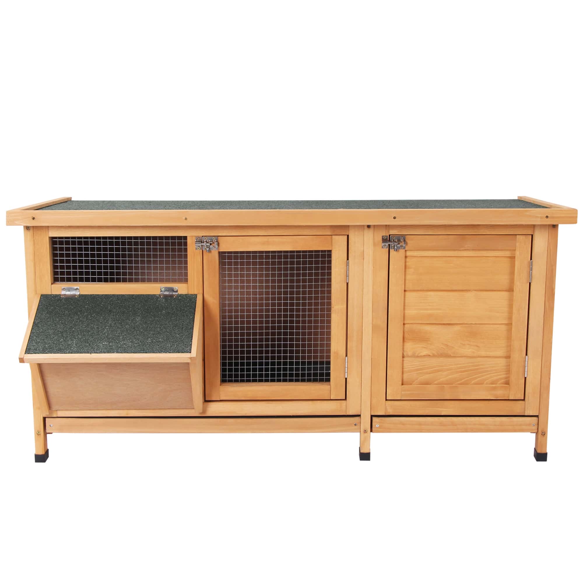 4goodz Comfortabel Konijnenhok voor Binnen en Buiten 4goodz Comfortabel Konijnenhok voor Binnen en Buiten