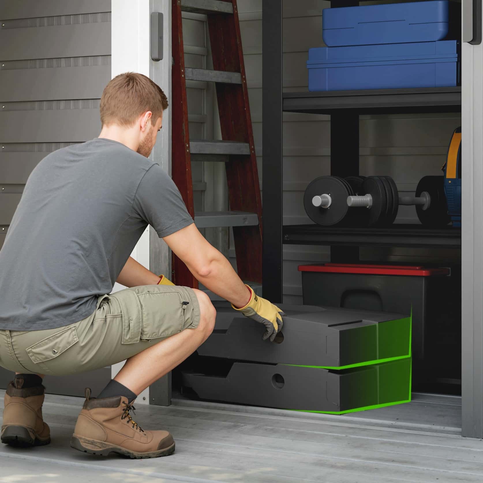 4goodz Parasol Kruisvoet Gewichtenset 2-delig vulbaar tot 105 kg