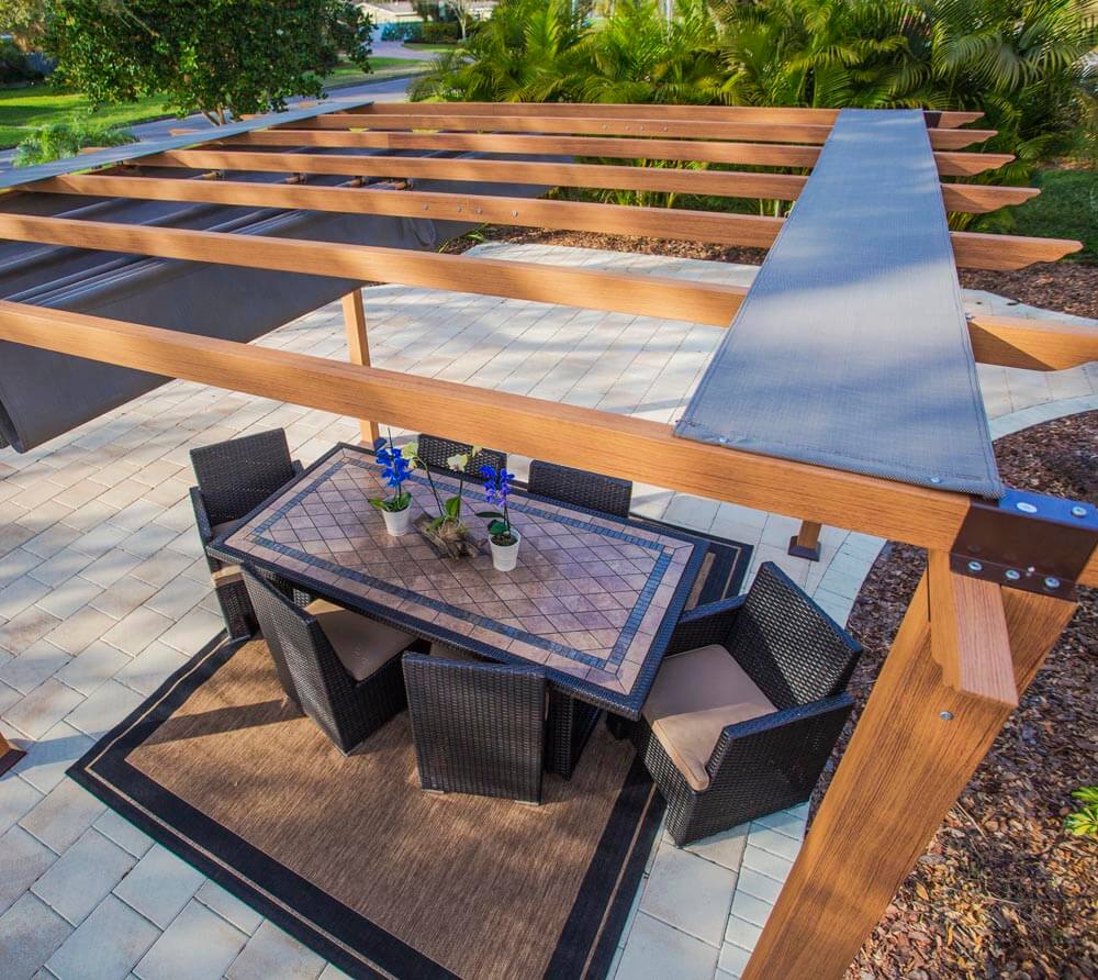 Paragon Outdoor Aluminium Paviljoen Florence 1116 - 350x505x236 cm